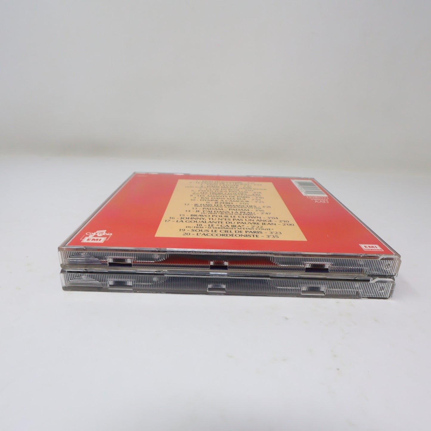 Édith Piaf 25e Anniversaire Volume #1-2 Série Complète Lot 2 CDs EMI Pop 1988