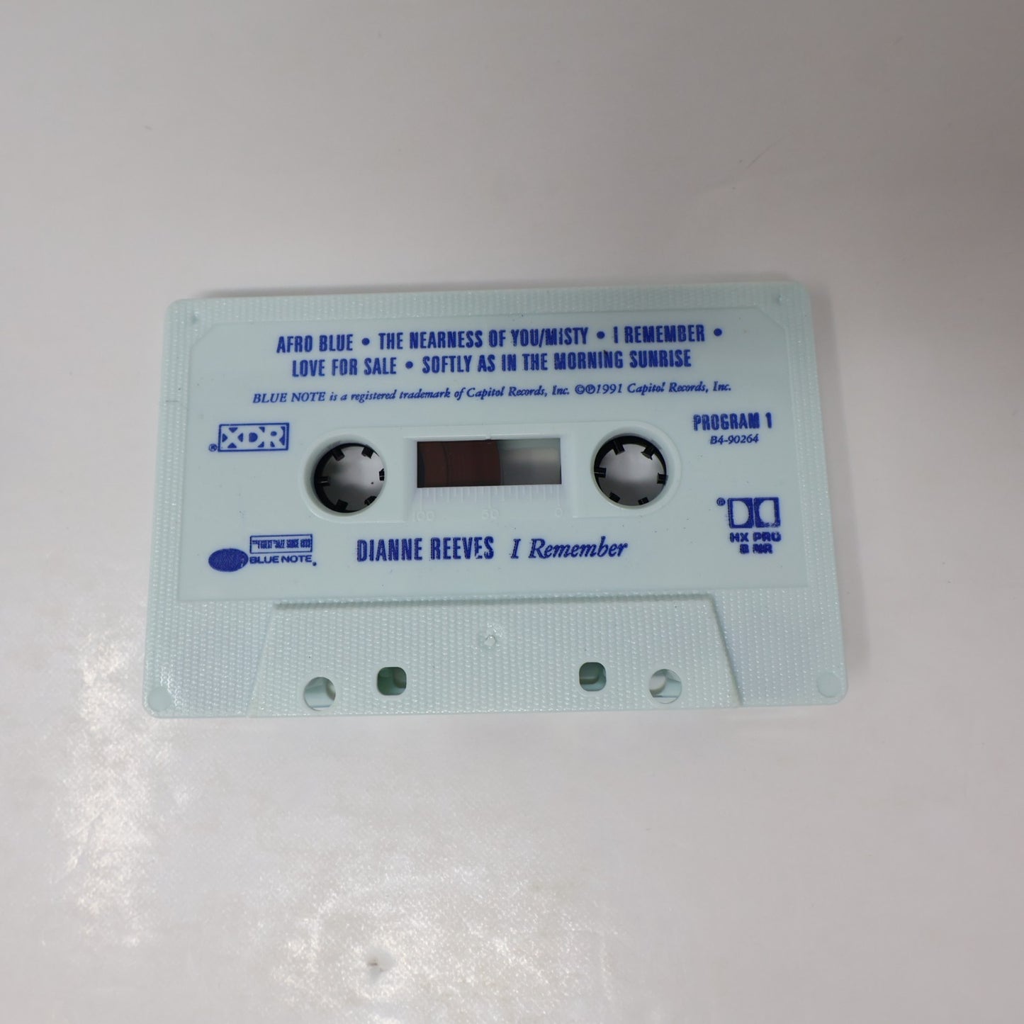 Dianne Reeves I Remember Cassette Blue Note Jazz 1991 Afro Blue B4-90264