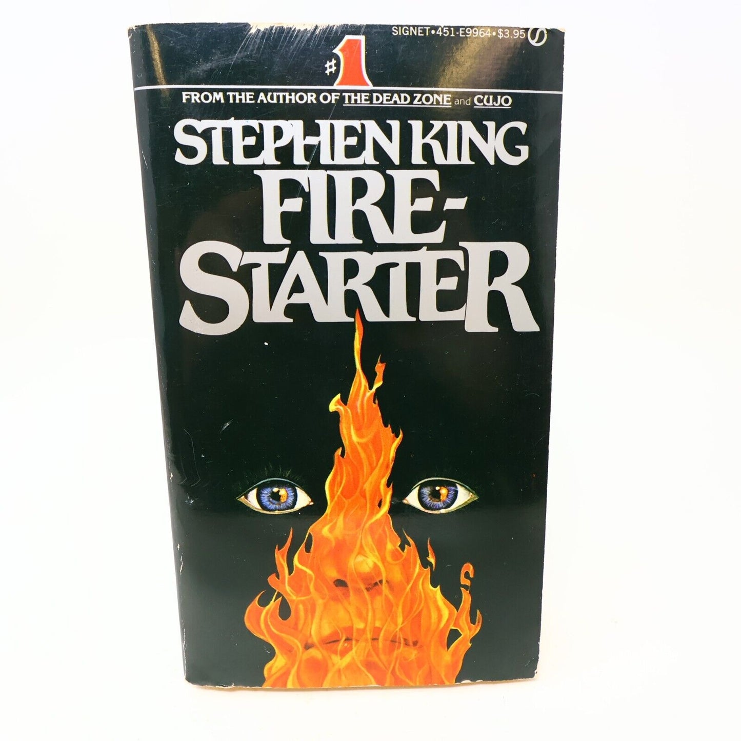 1981 Firestarter Stephen King Horror 2nd Print Signet Paperback Book 80s PB