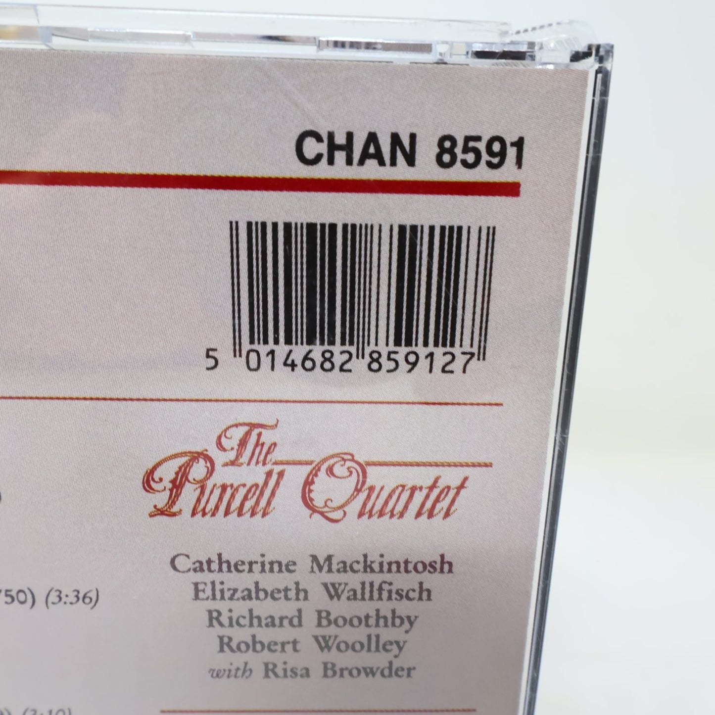 Purcell - Sonatas Vol. 1 CD 1988 The Purcell Quartet Classical Chandos CHAN 8591