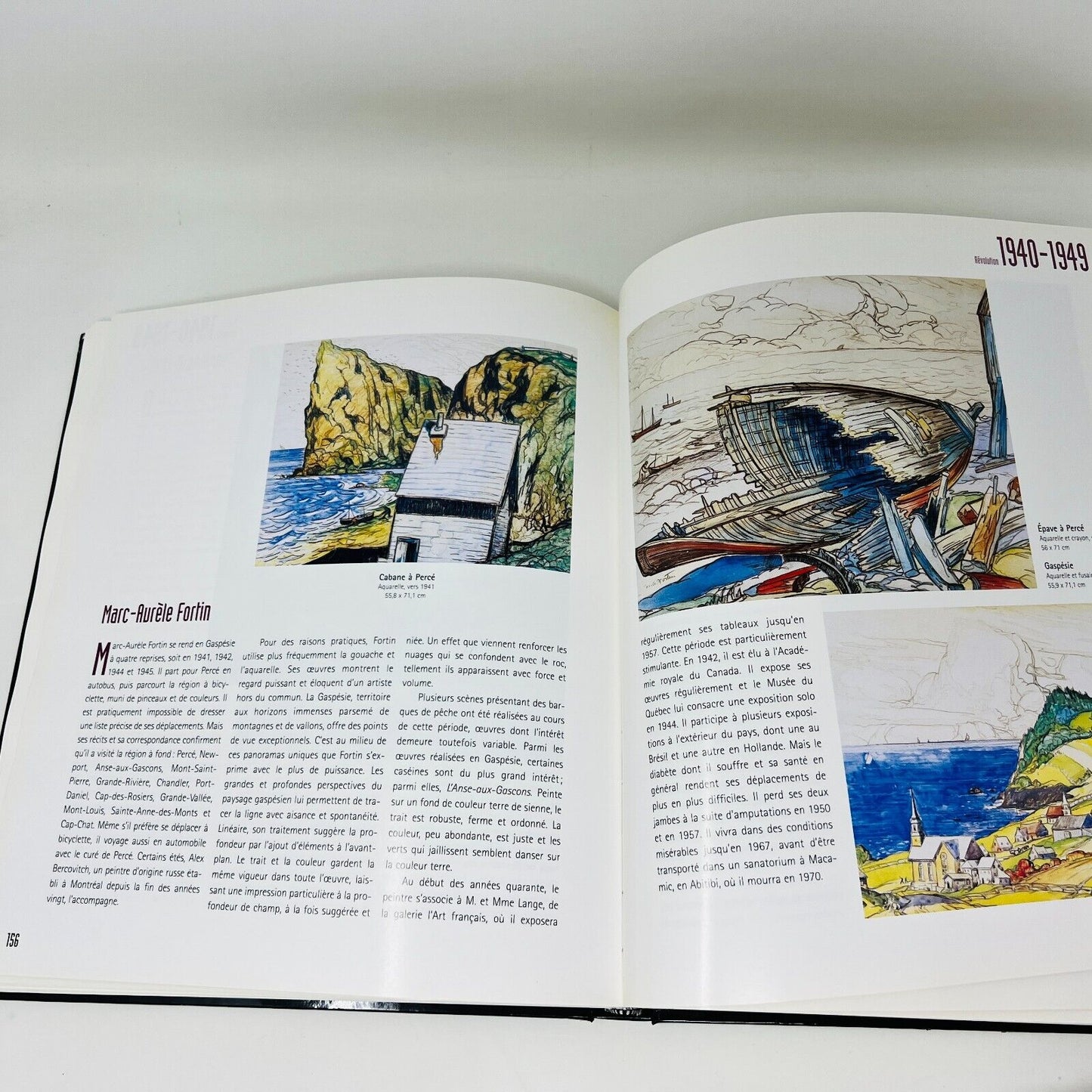 1999 Un Siècle de Peinture Au Québec Nature et Paysage Livre Robert Bernier HC