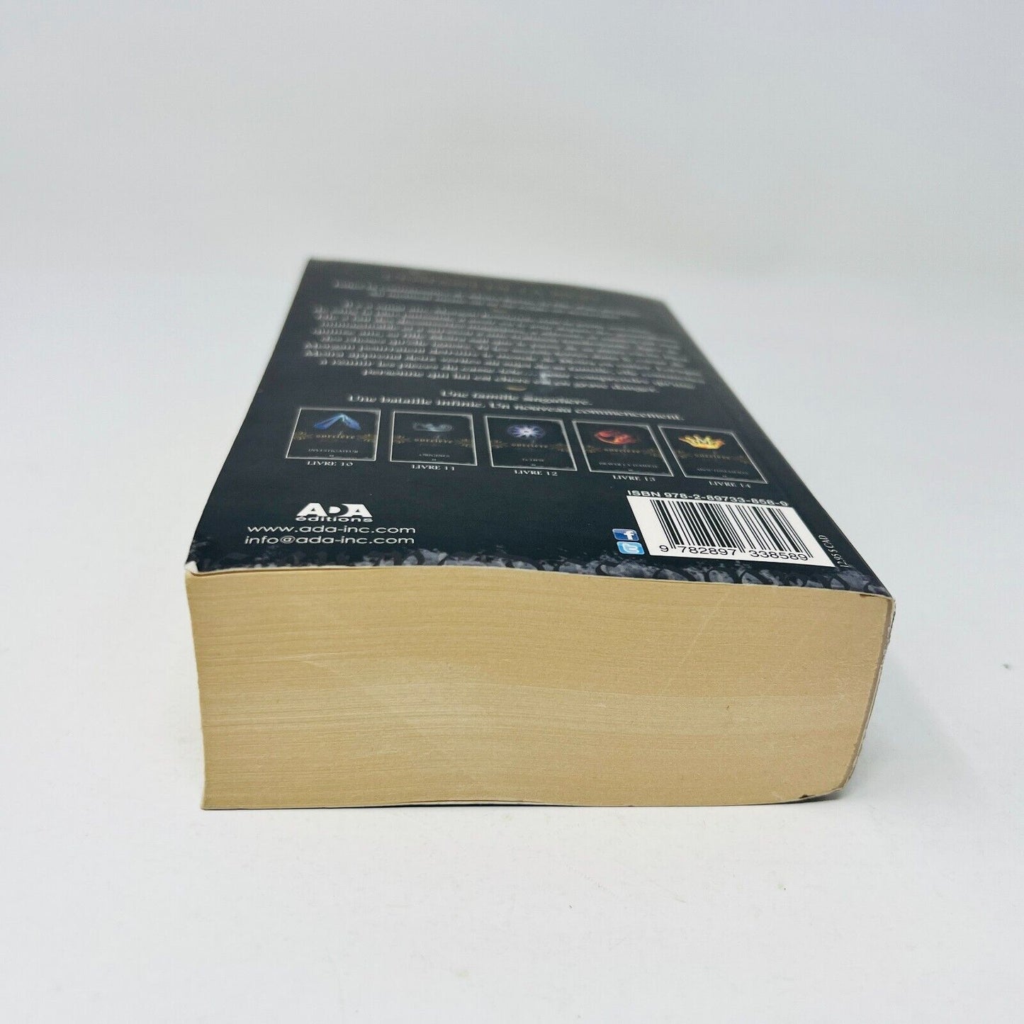 2010 Sorcière #15 L'Enfant de la Nuit de Cate Tiernan Éditions Ada Français PB