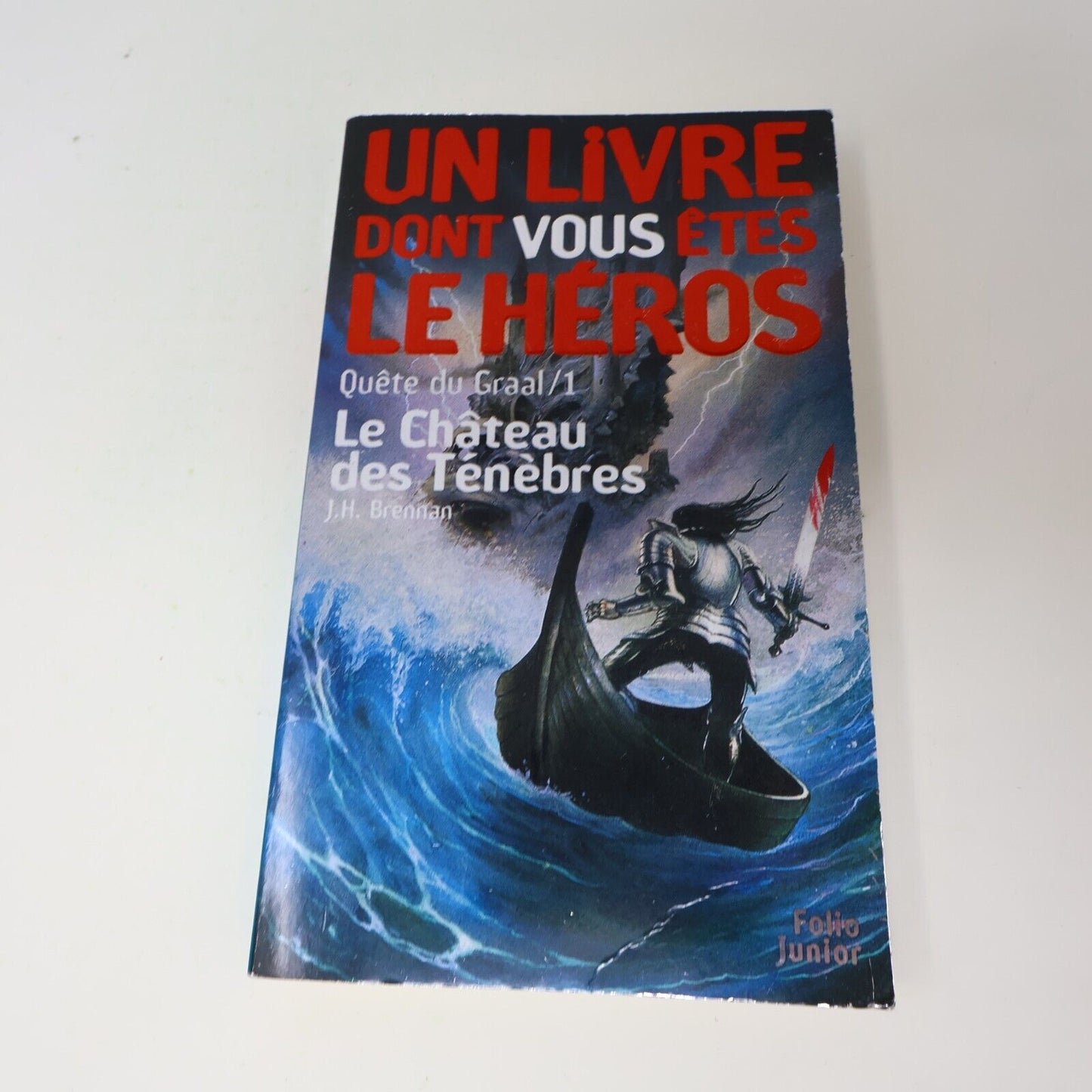 Le Château des Ténèbres/L'Antre des Dragons La Quête du Graal #1-2 Lot LDVELH