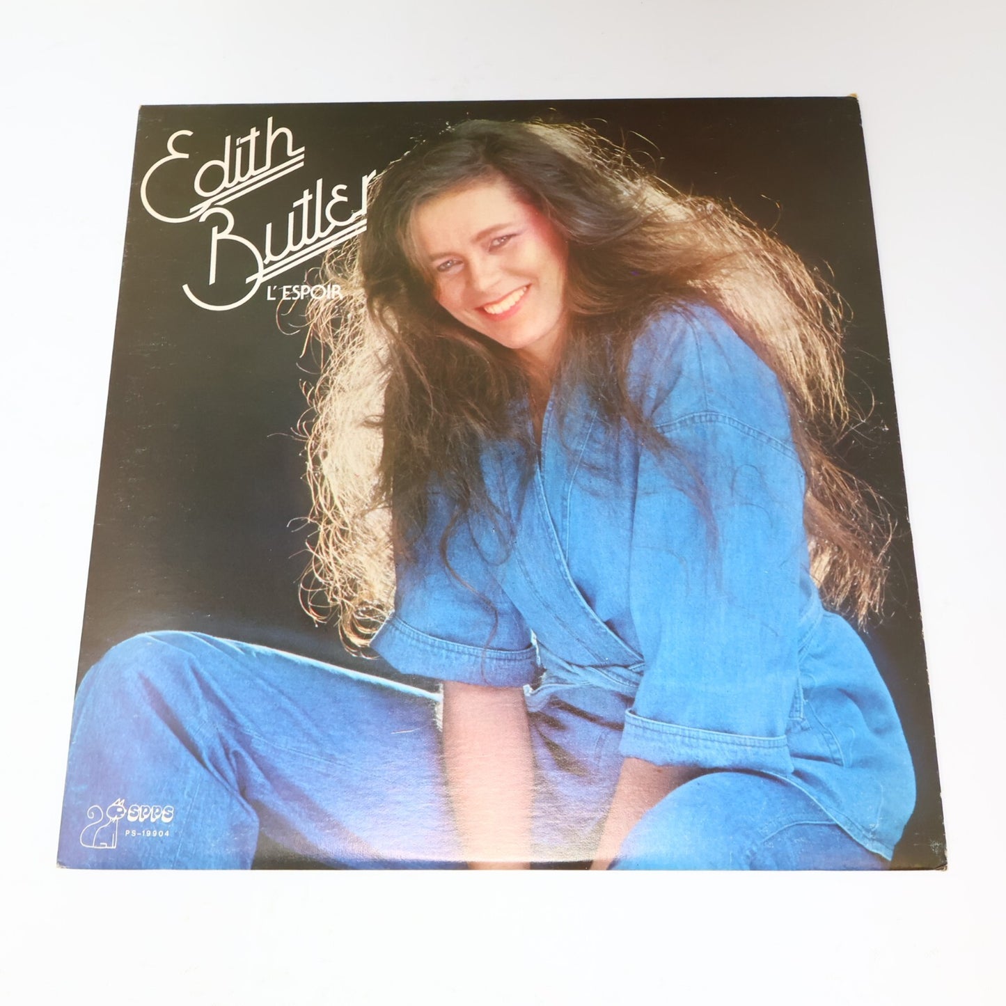 Edith Butler Lot 2 Disques LP Record Vinyl L'Espoir/Asteur Qu'on est Là....