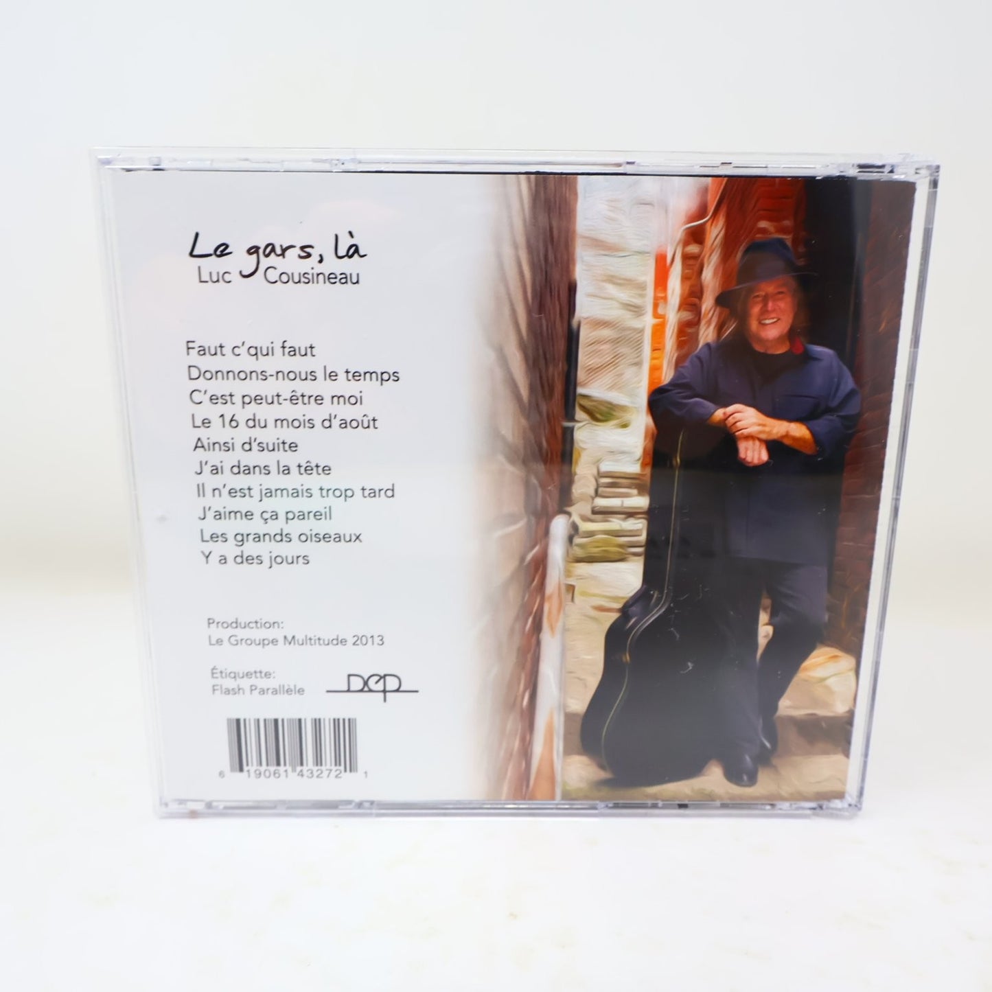 Luc Cousineau Le gars, Là CD 2013 Français/French Folk Multitude Mul2-4327