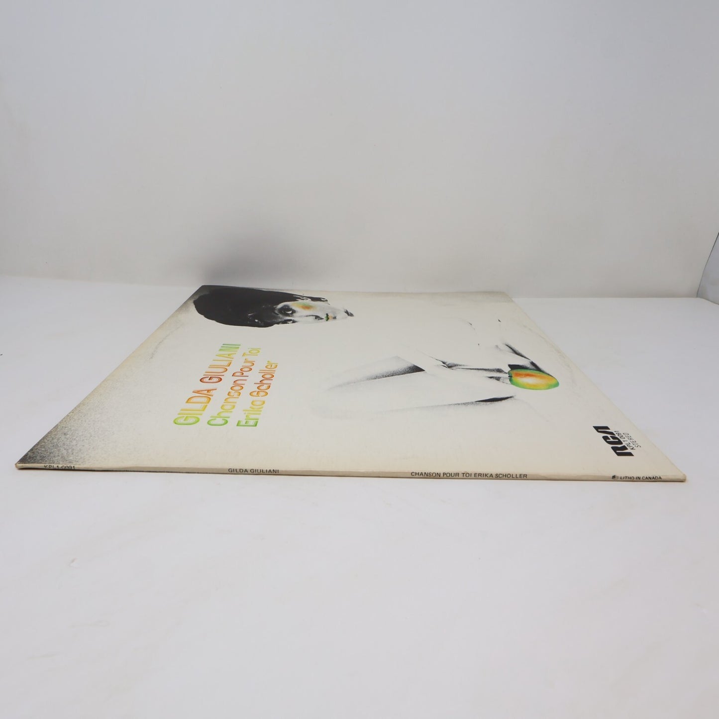 Gilda Giuliani Chanson pour toi Erika Scholler Disque LP 1975 Record KPL1 0091
