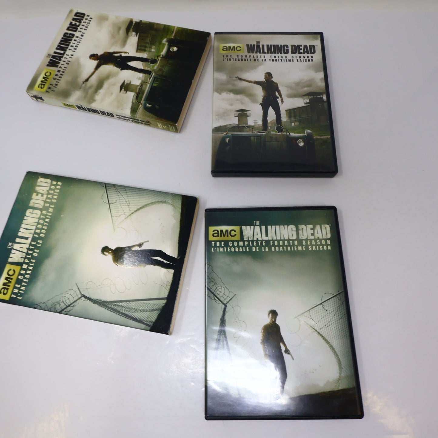 The Walking Dead Seasons #1-2-3-4-5-6-7 DVD Lot AMC NTSC English/Français Tested