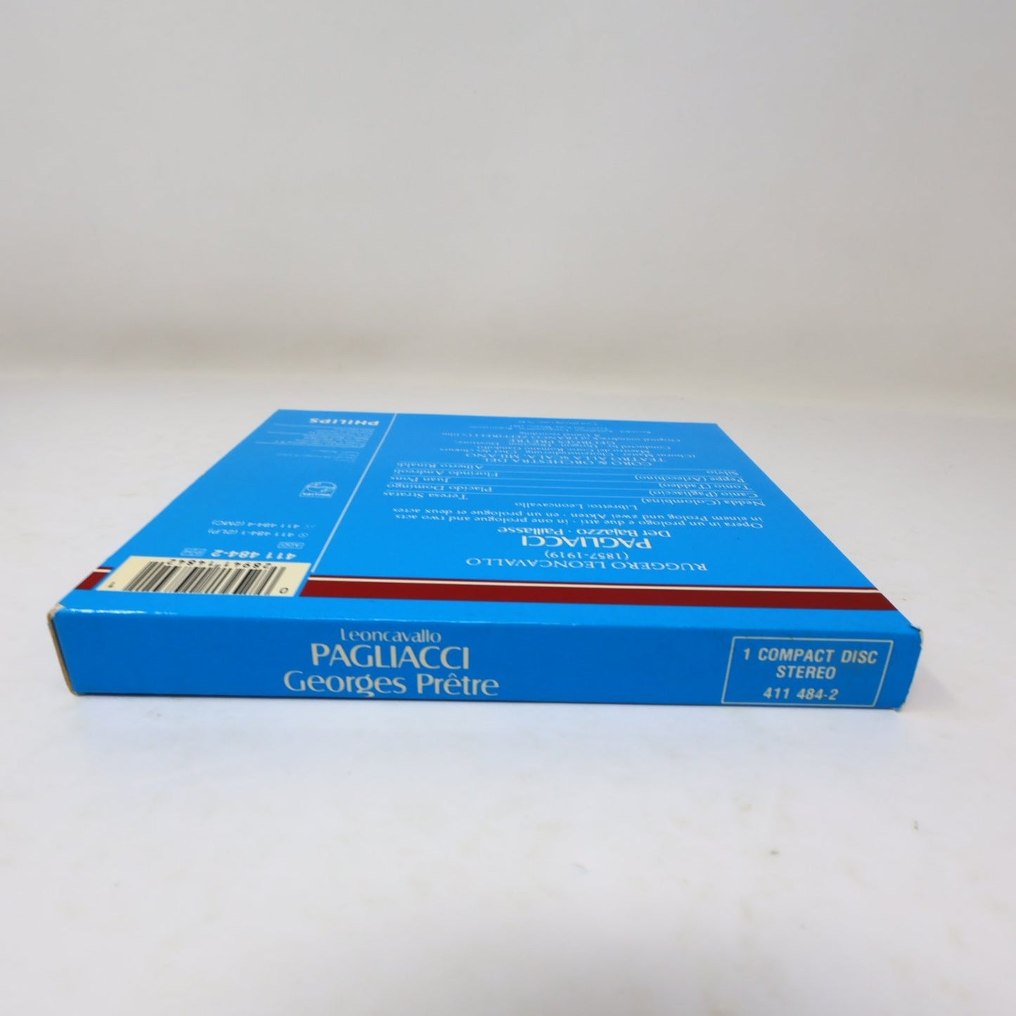 Leoncavallo Pagliacci CD 1983 Georges Prêtre Philips Classics Domingo/Stratas