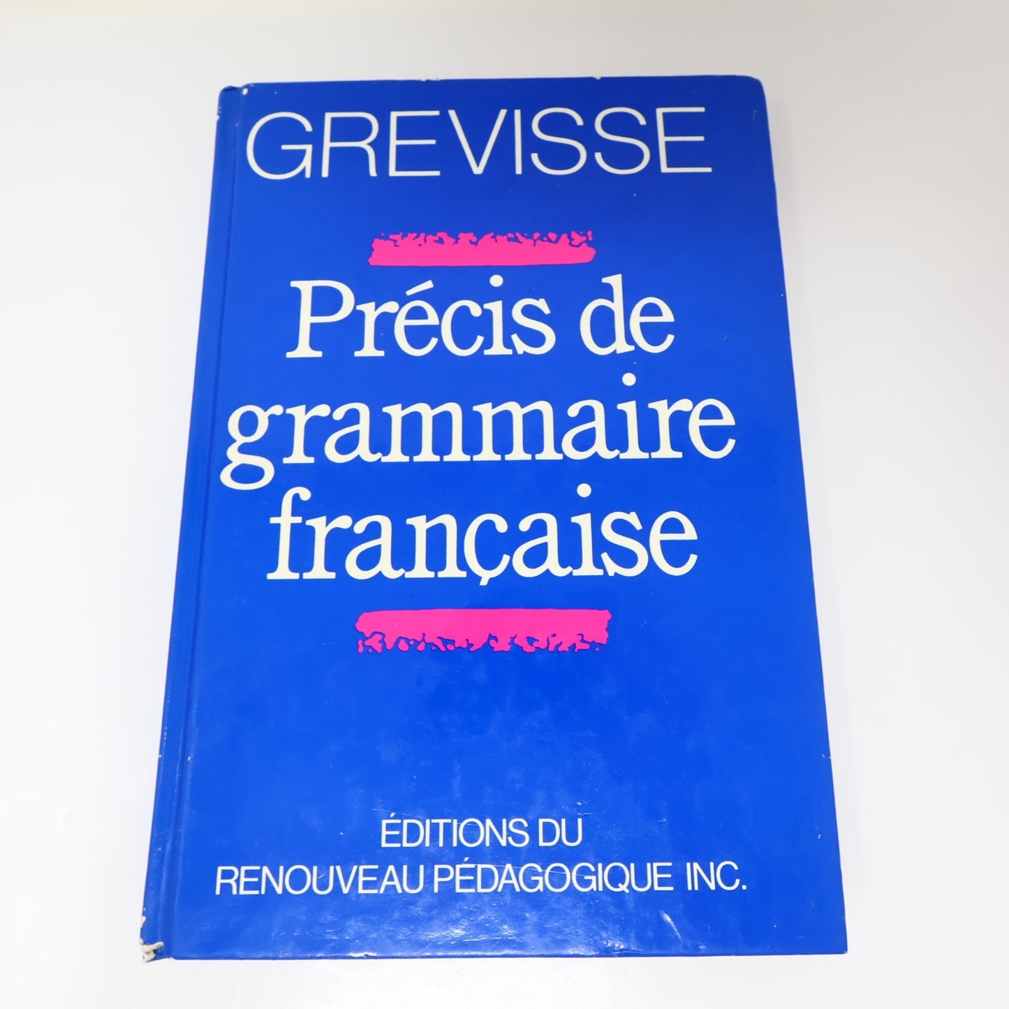 Précis de Grammaire Française Maurice Grevisse Collection Grevisse 1990 HC Livre