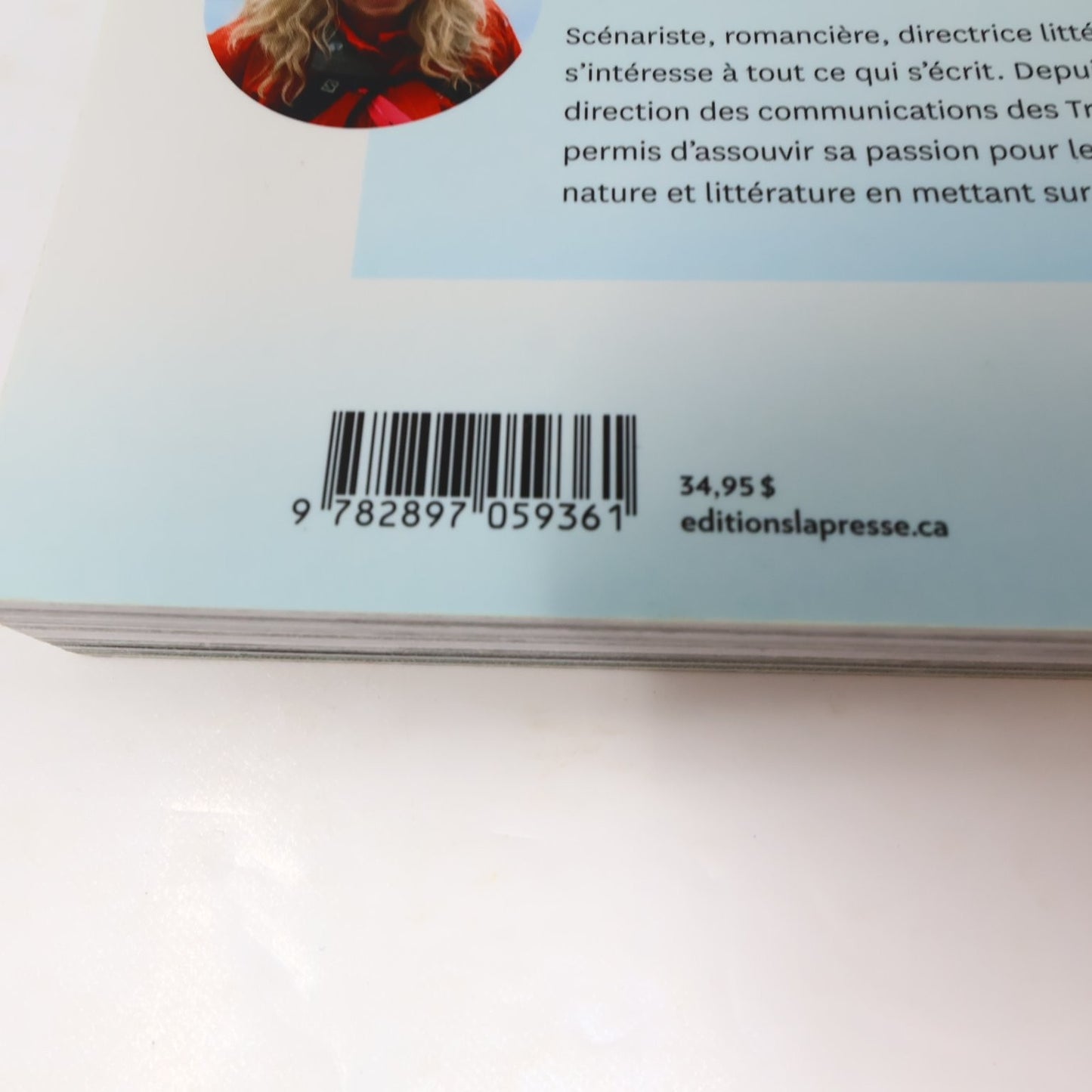 La Traversée des Écrivains Lefebvre Livre Gaspésie La Presse Roxanne Bouchard