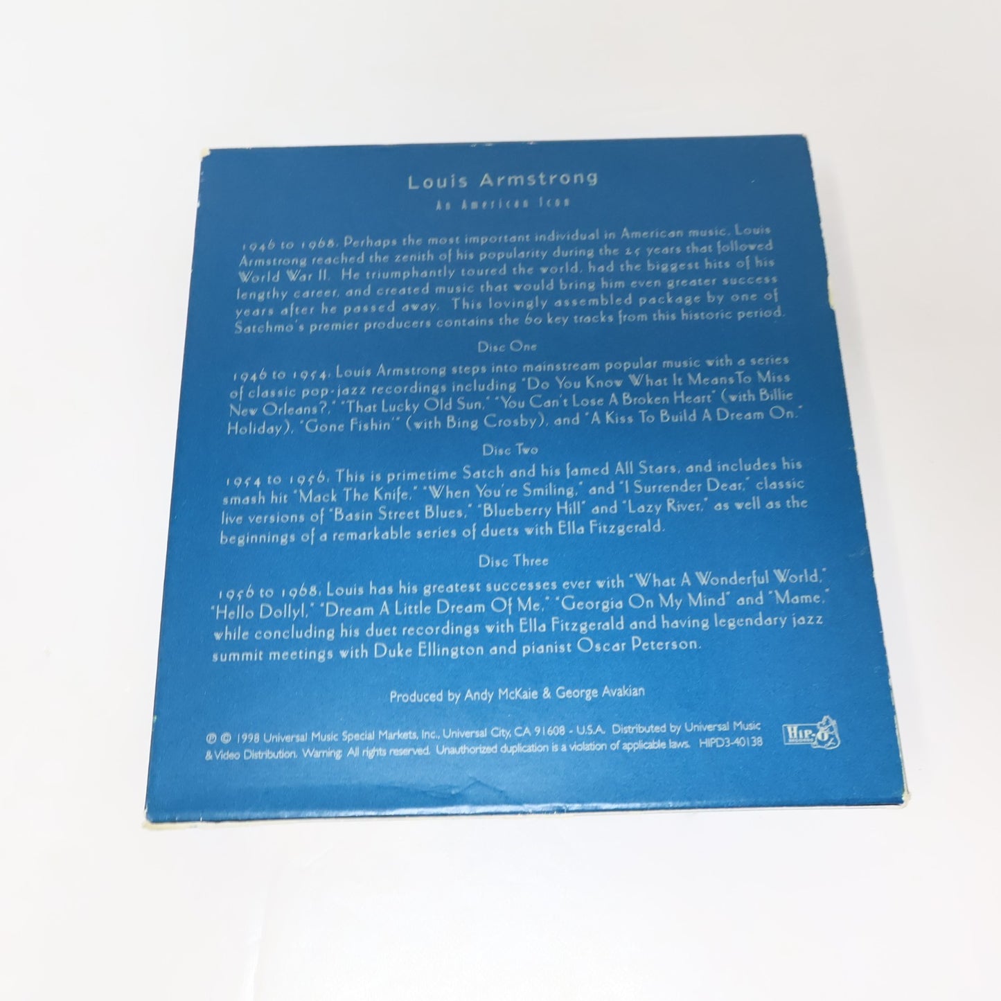 Louis Armstrong 6 CD Lot The Essential Satchmo/Jazz & Blues/An American Icon