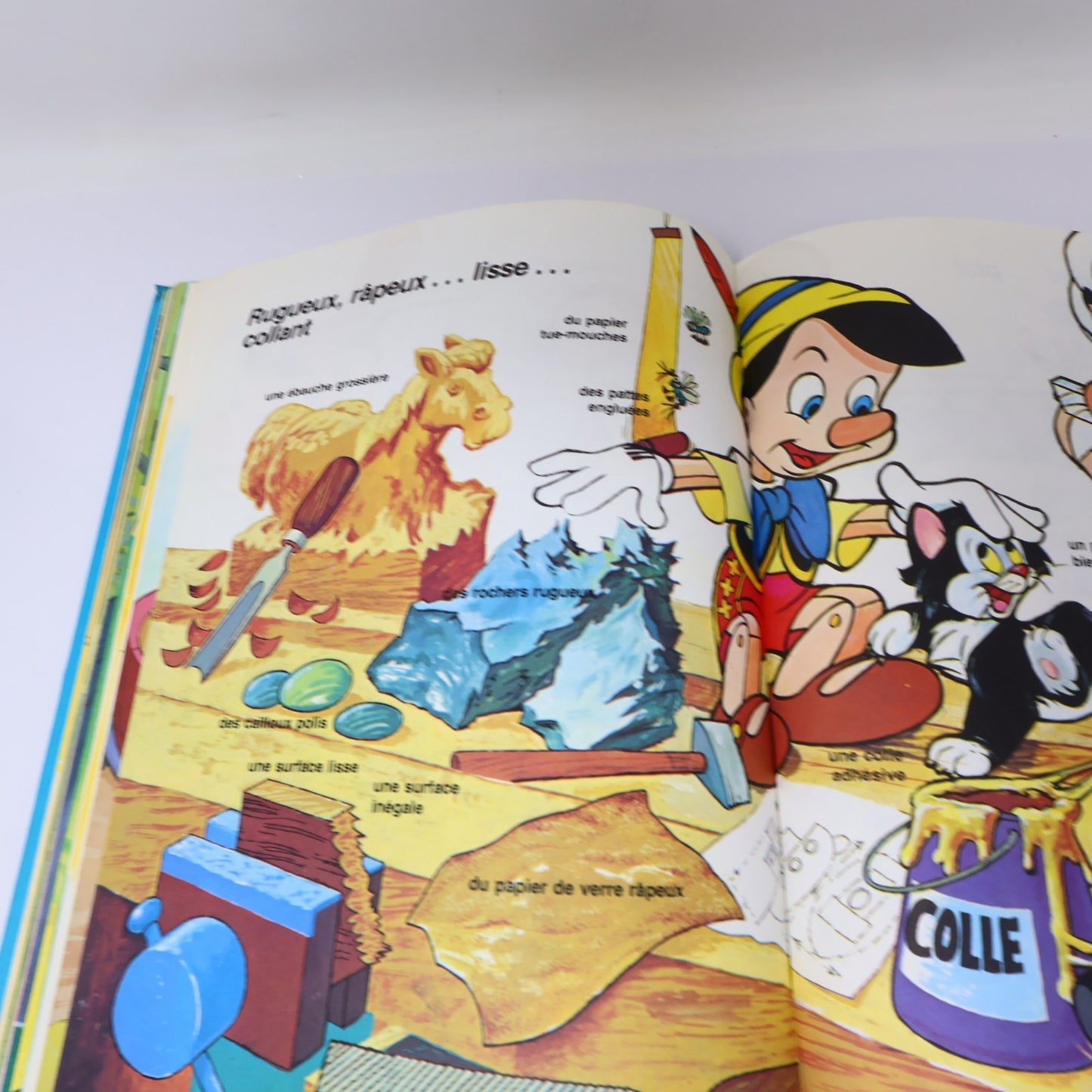 Au Royaume des Noms/Verbes/Adjectifs/Contraires Lot 4 Livres Disney Enfants 70s