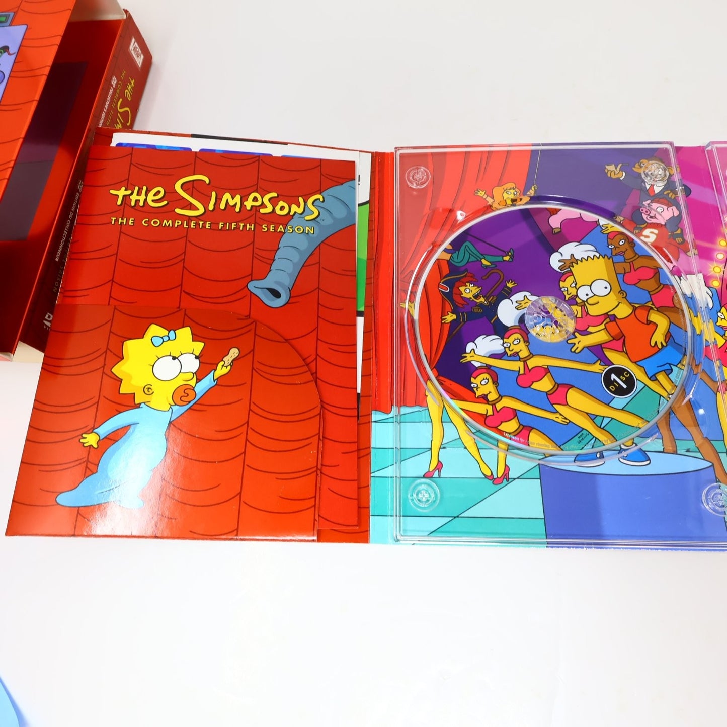 The Simpsons Season 5 DVD 2004 Collector's Matt Groening NTSC English/Français