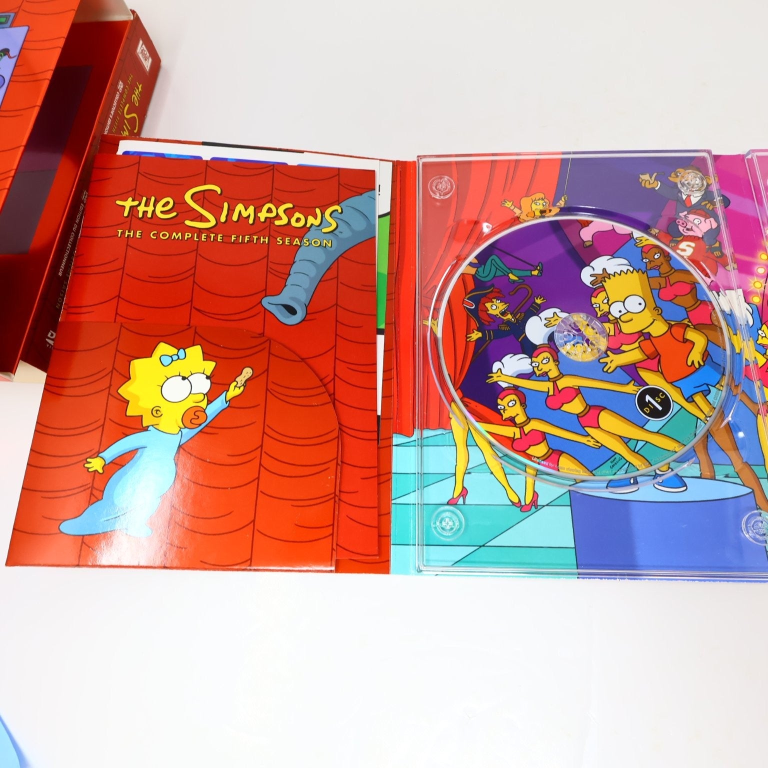 The Simpsons Season 5 DVD 2004 Collector's Matt Groening NTSC English/Français