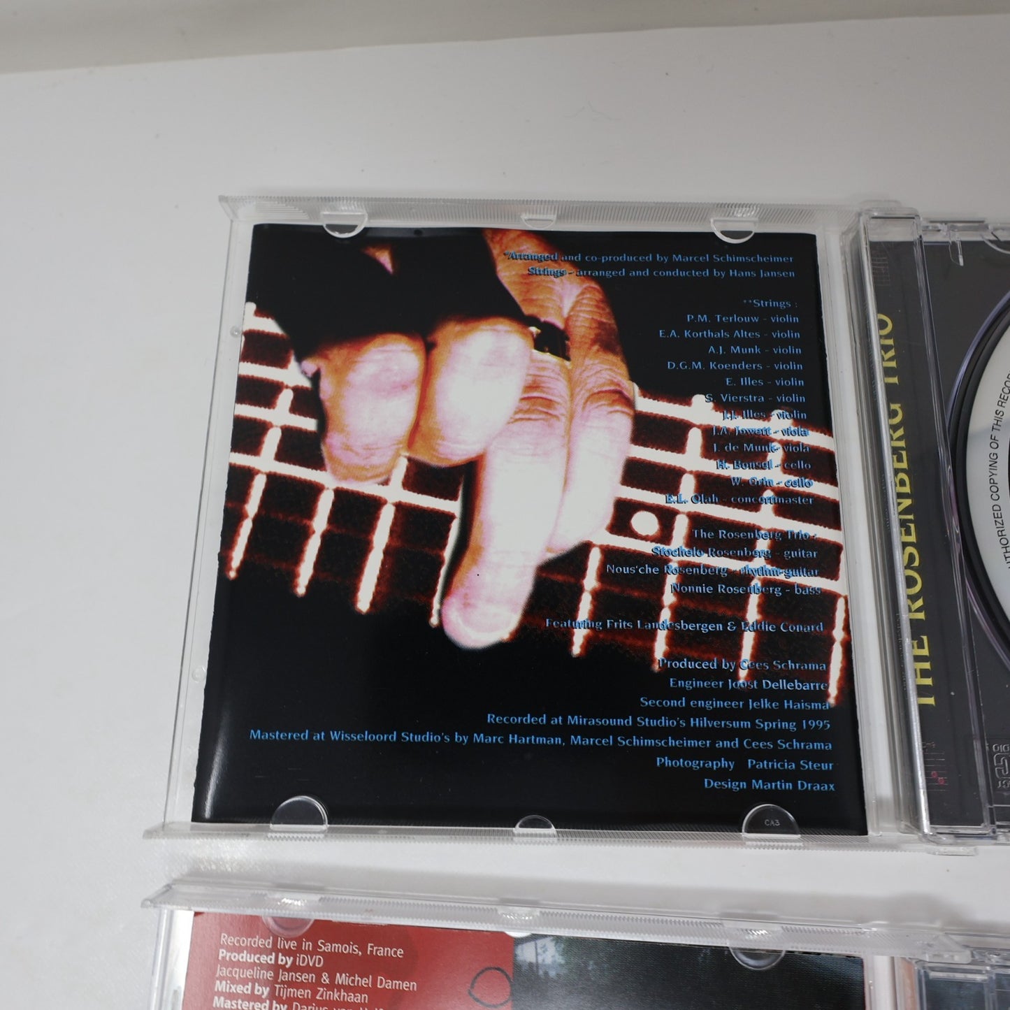 The Rosenberg Trio 2 CD Lot Gypsy Swing/Live Samois Tribute To Django Reinhardt
