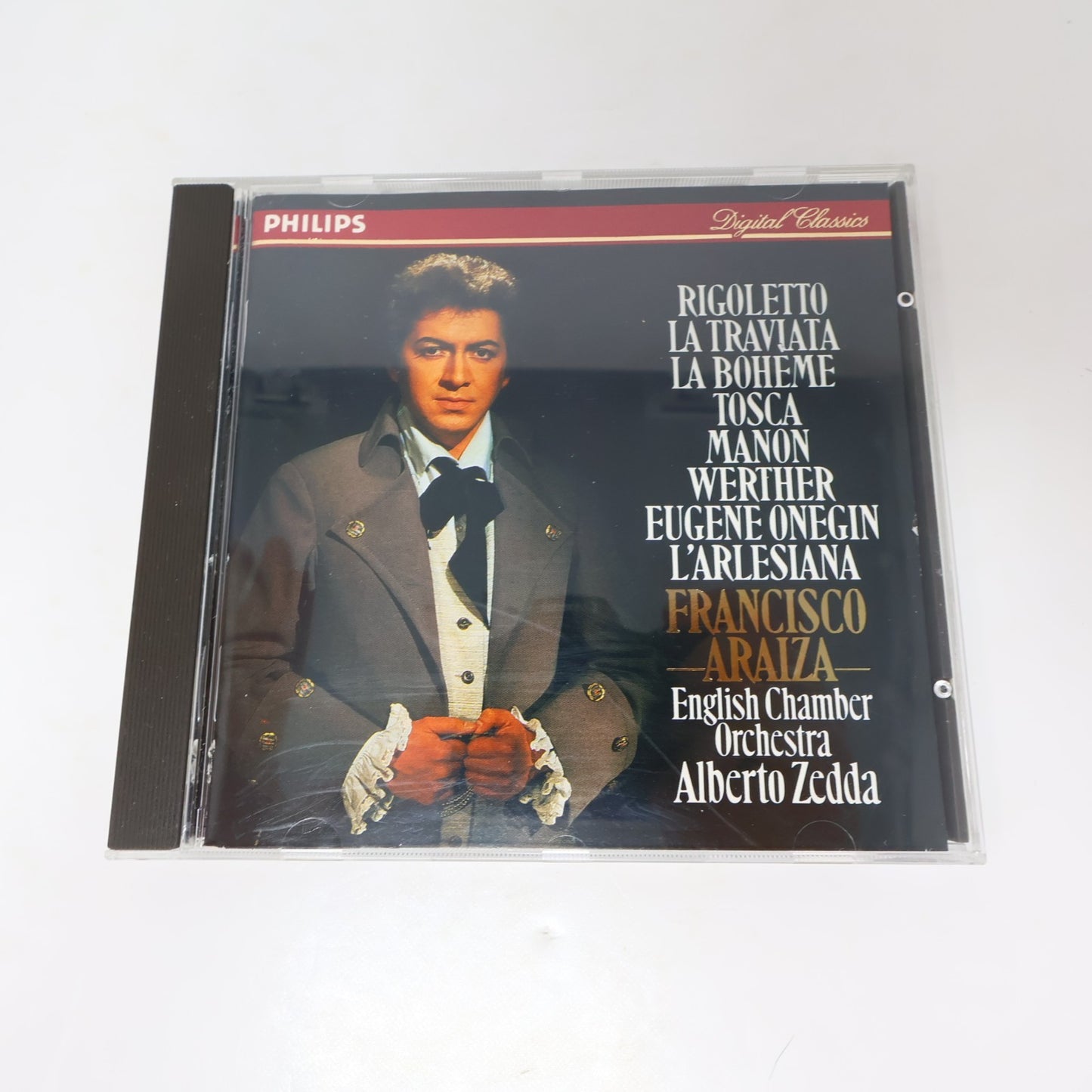 Francisco Araiza Opera Arias CD English Chamber Orchestra/Alberto Zedda Verdi