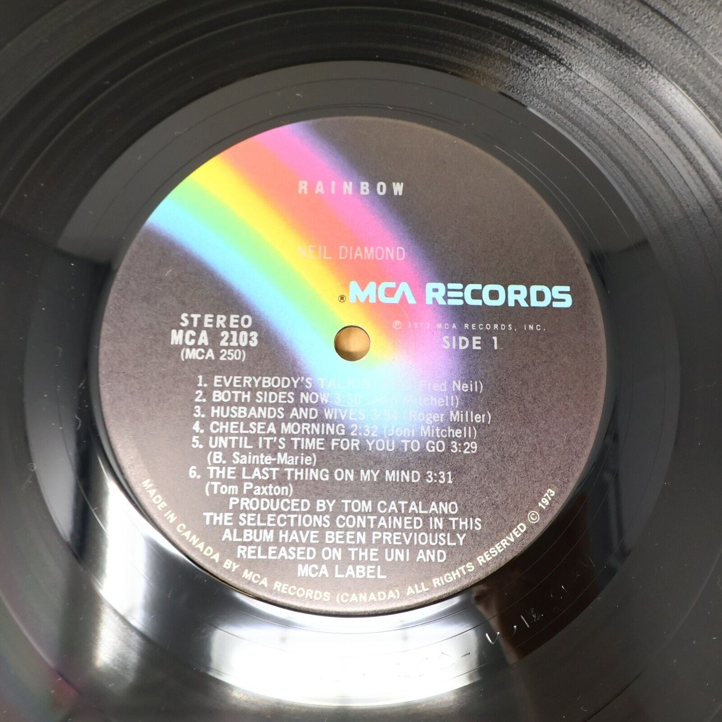 7x Neil Diamond LP Records Lot Serenade September Morn Rainbow Way To The Sky