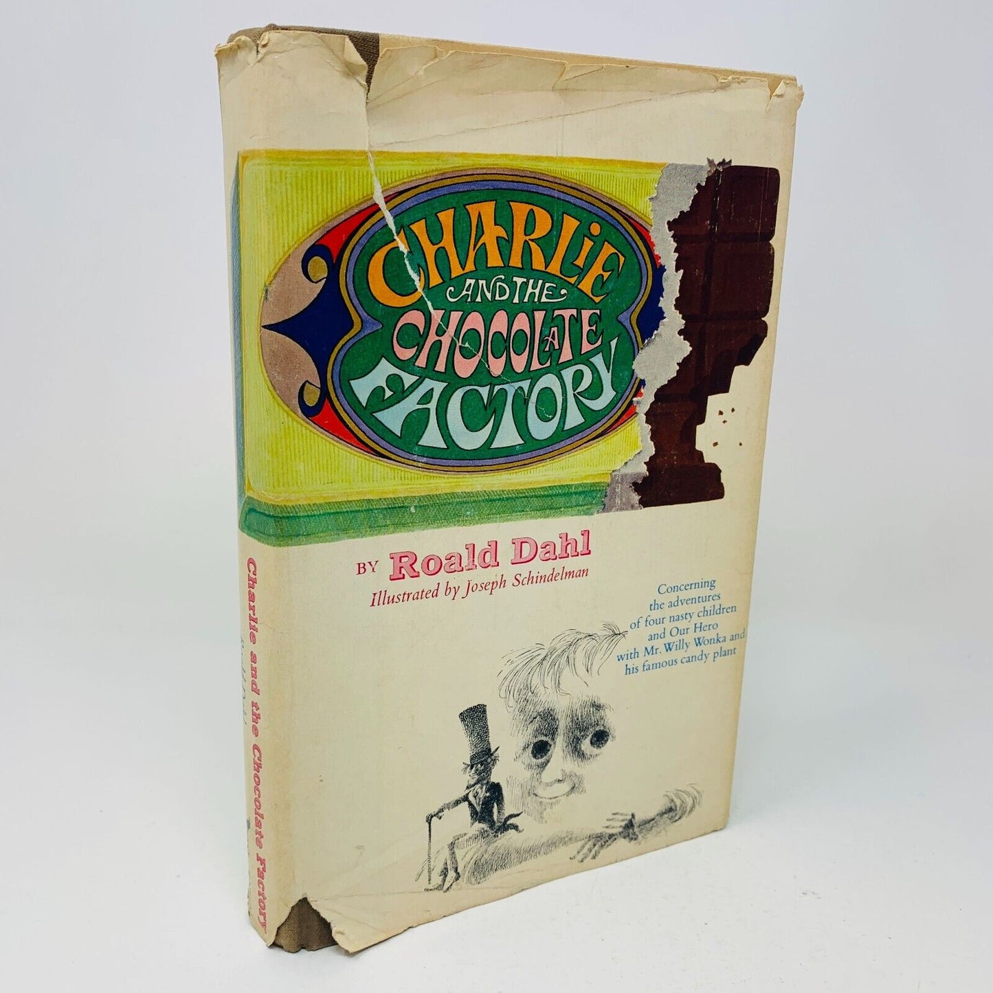 1973 Charlie and the Chocolate Factory Knopf Illustrated Revised Ed Roald Dahl