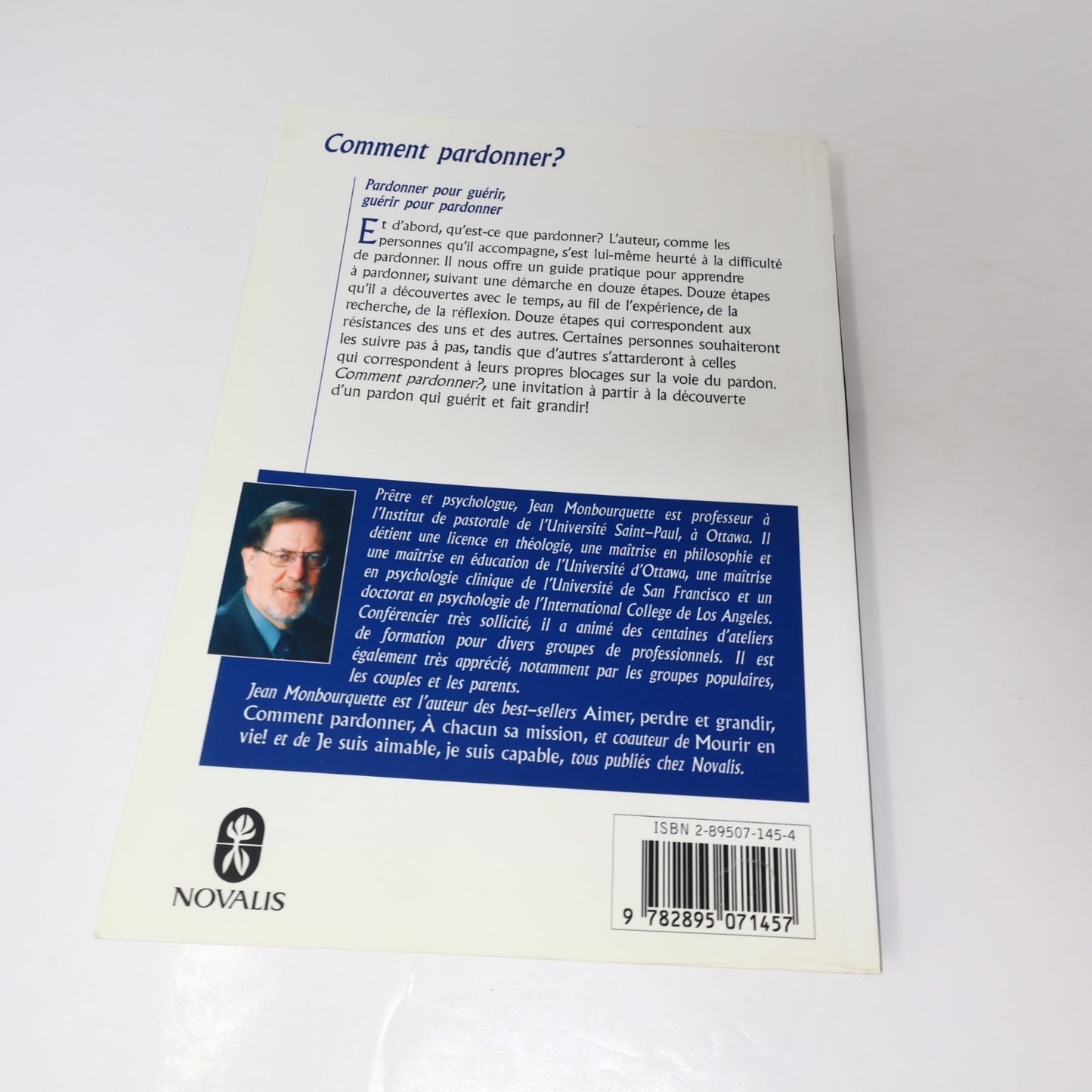 Comment Pardonner? Jean Monbourquette Novalis 2003 PB Croissance Personnelle
