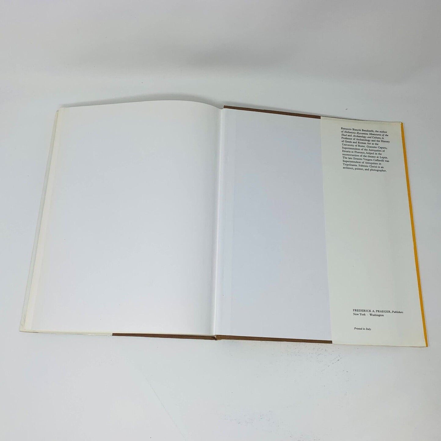 1967 The Buried City Excavations at Leptis Magna Praeger Hardcover Archaeology