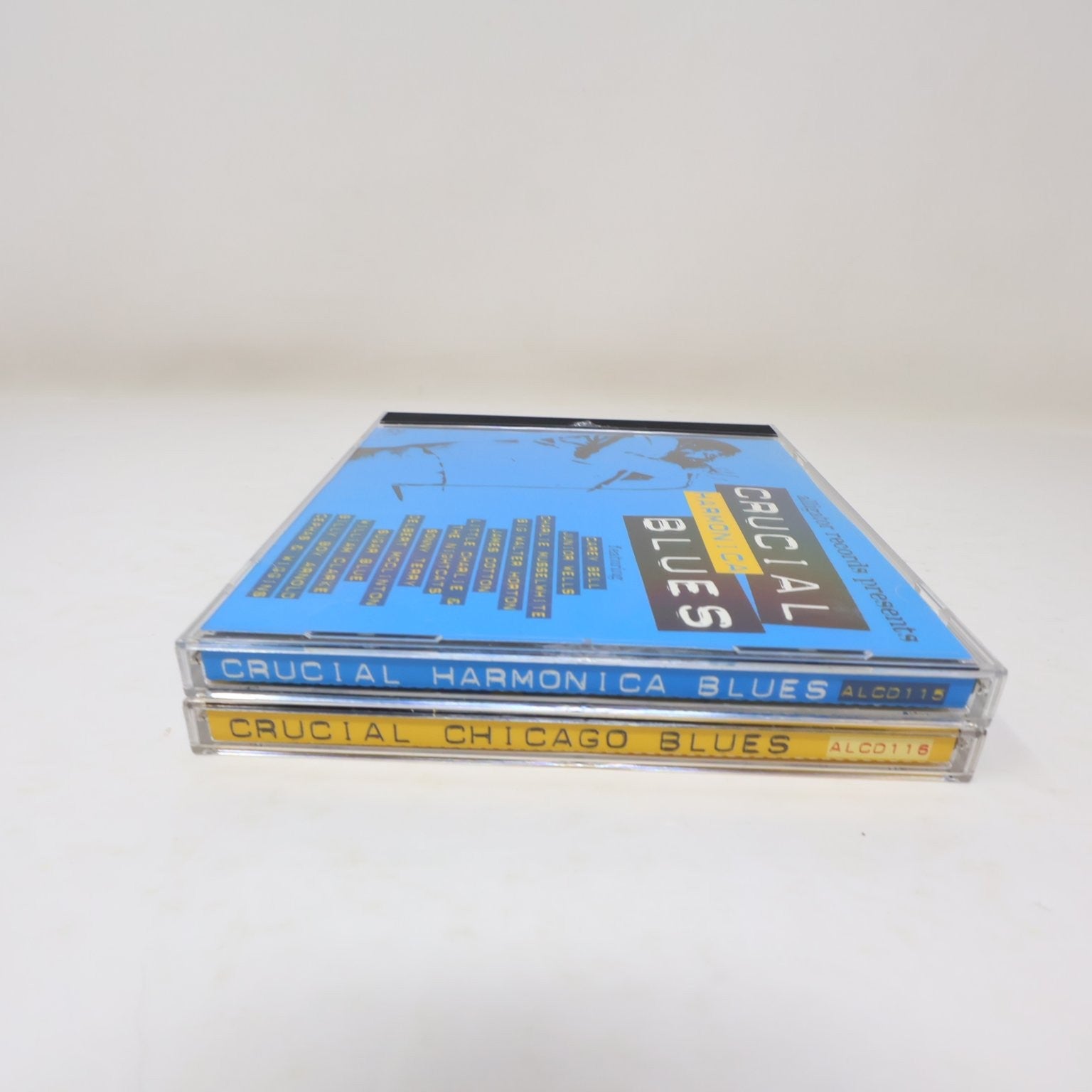 Crucial Harmonica Blues & Crucial Chicago Blues 2003 Alligator 2 CD Lot Blues