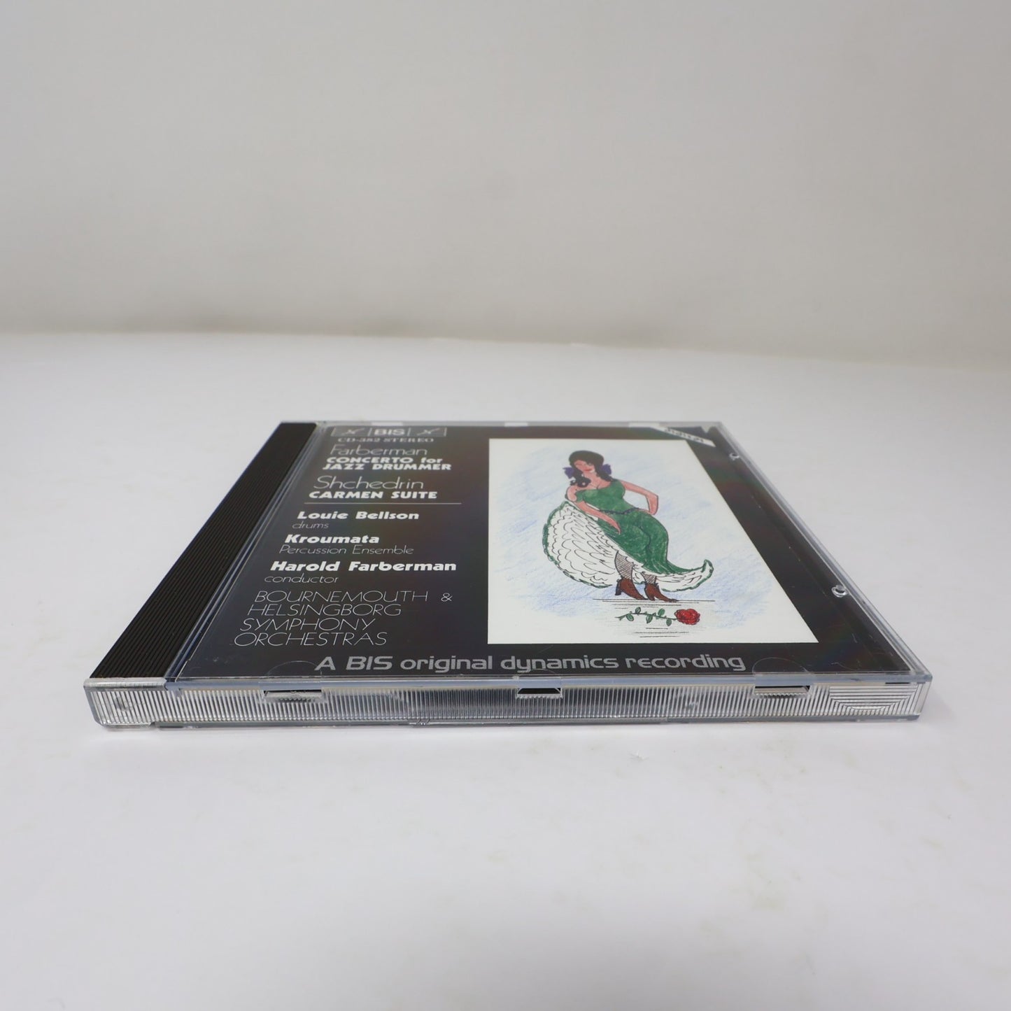 Harold Farberman CD Concerto For Jazz Drummer/Carmen Suite Bizet/Shchedrin BIS