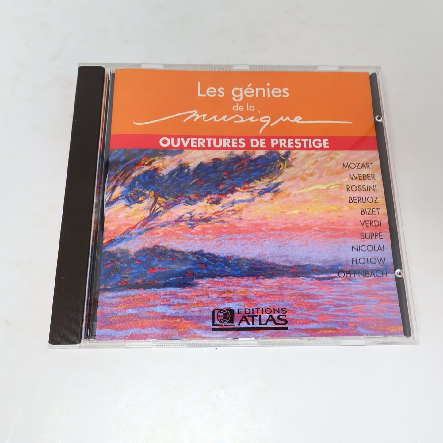 Les génies de la musique Concertos en Émotion & Ouvertures de Prestige Lot 2 CD