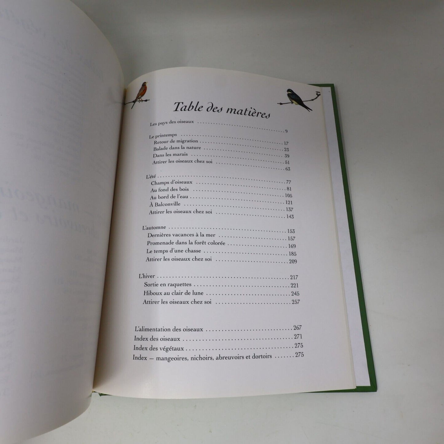 1995 Guide des Oiseaux Saison par Saison Dion/Sokolyk Ornithologie Animaux Livre