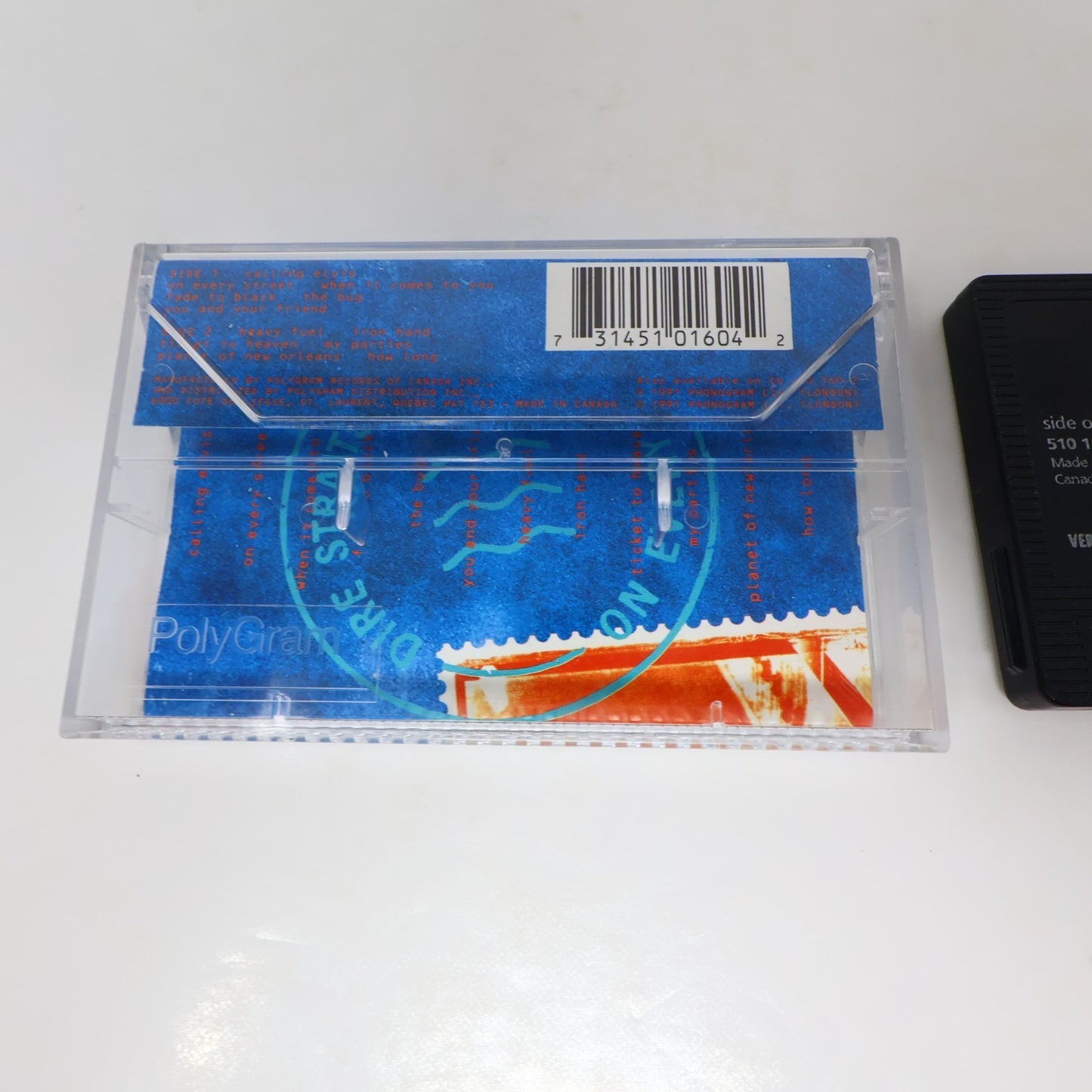 Dire Straits 2 Cassettes Lot On Every Street/Brothers in Arms Money for Nothing