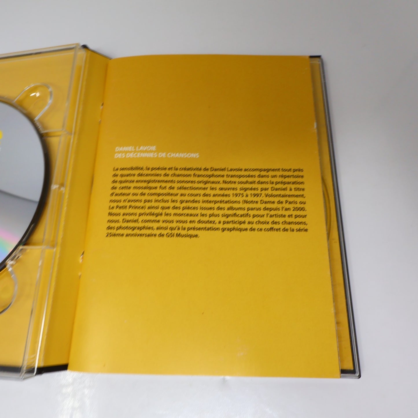 Où la Route Mène de Daniel Lavoie CD/DVD 2016 Tension Attention!/Pape du Rap