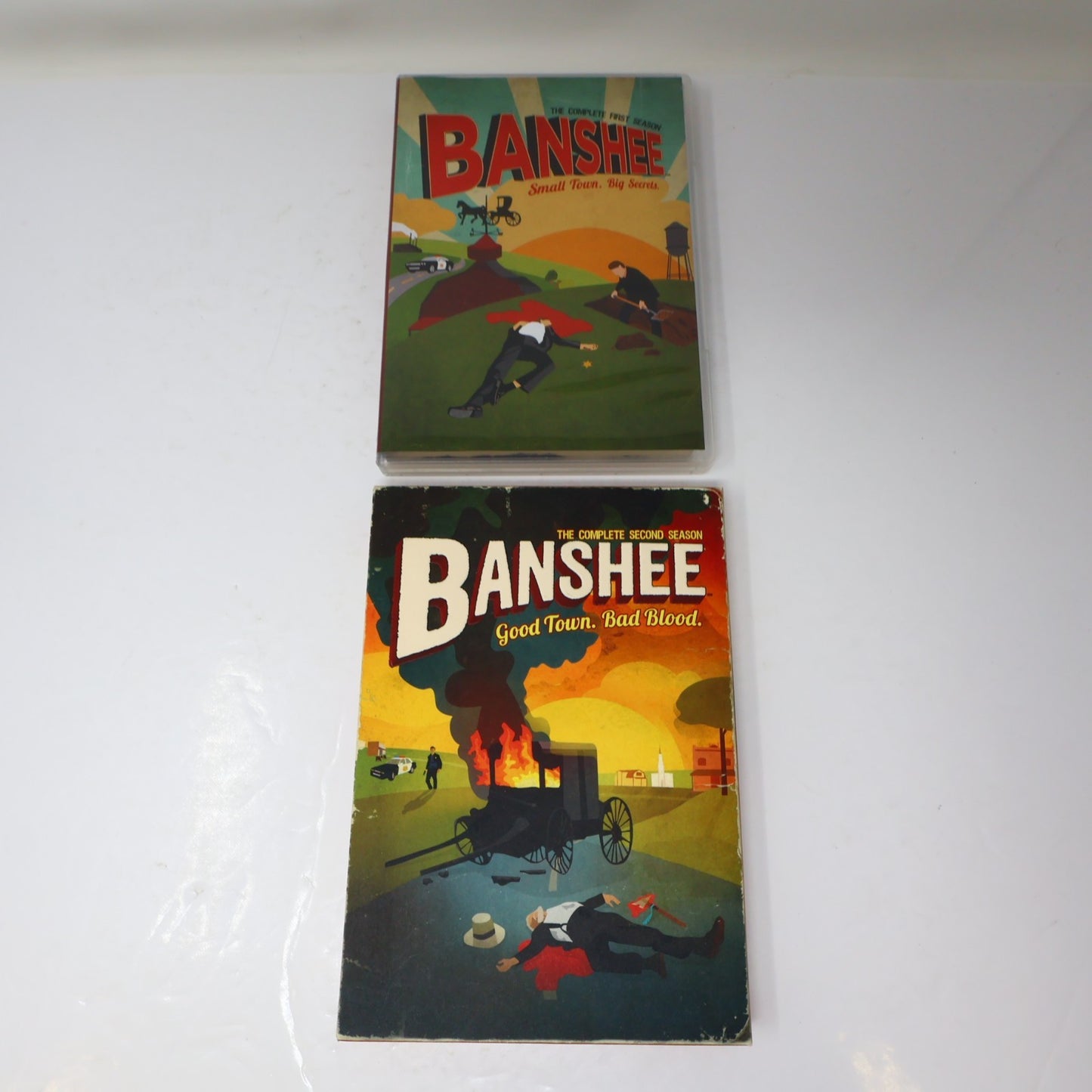 Banshee Season #1-4 Complete Series 4 DVD Lot Cinemax HBO Antony Starr/Milicevic