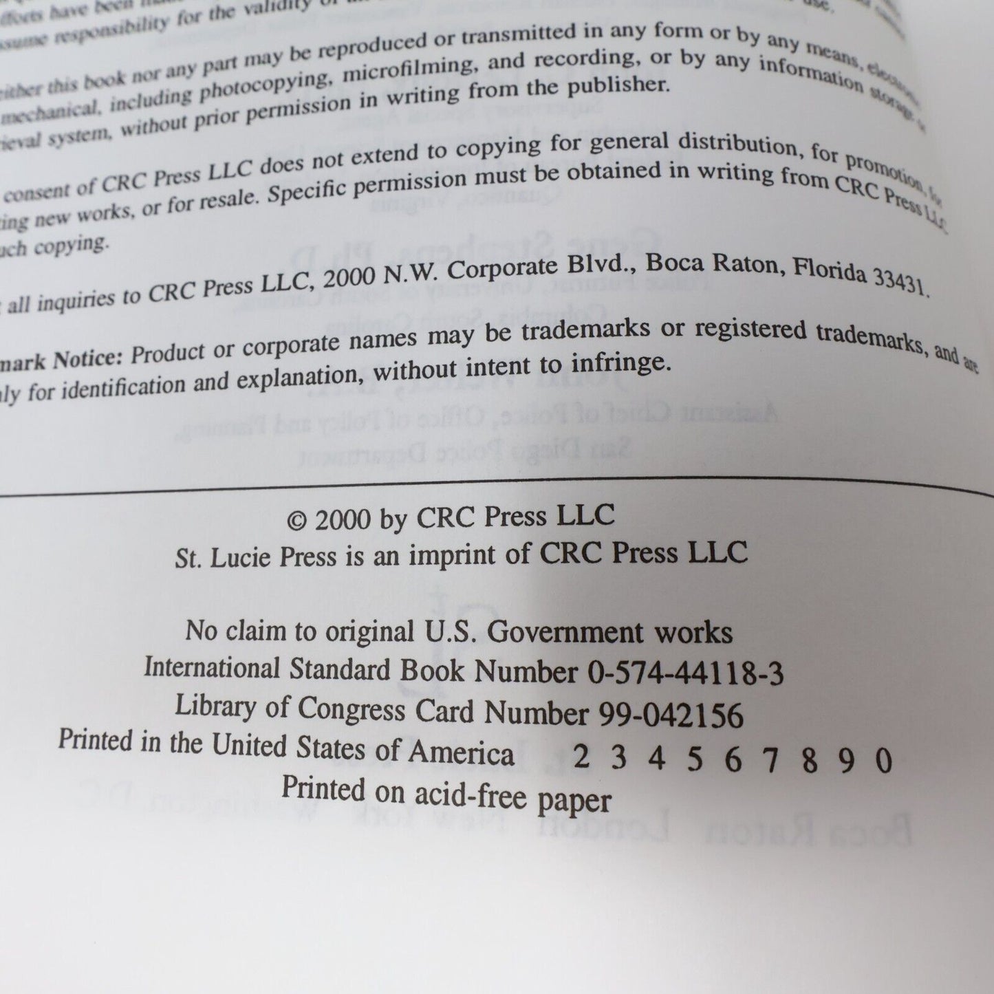 1999 Every Officer Is a Leader Terry Anderson Justice Police Public Safety Book