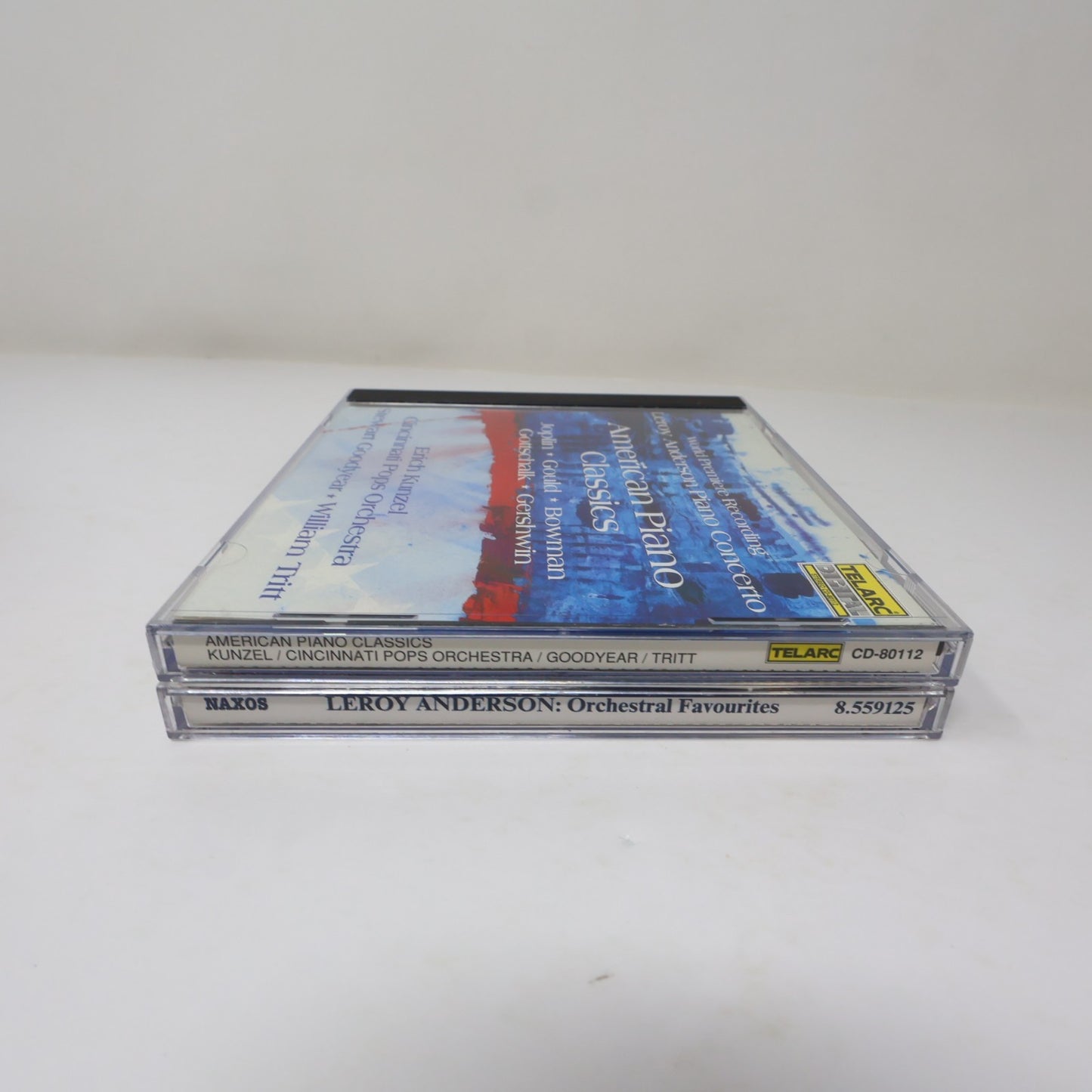 Leroy Anderson 2 CD Lot Orchestral Favourites/American Piano Classics Blue Tango