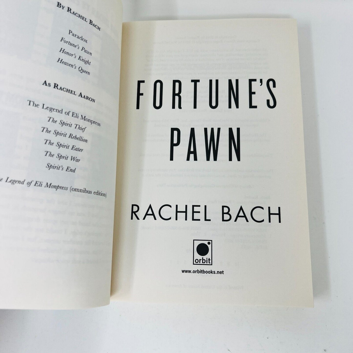 Paradox #1-2-3 Complete Series by Rachel Bach Paperback Fortune's Pawn Books Lot