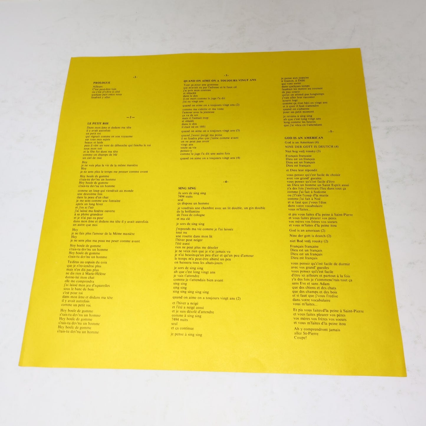 Jean-Pierre Ferland Lot 10 Disques Soleil/Jaune/Androgyne/Vierges Du Québec LP