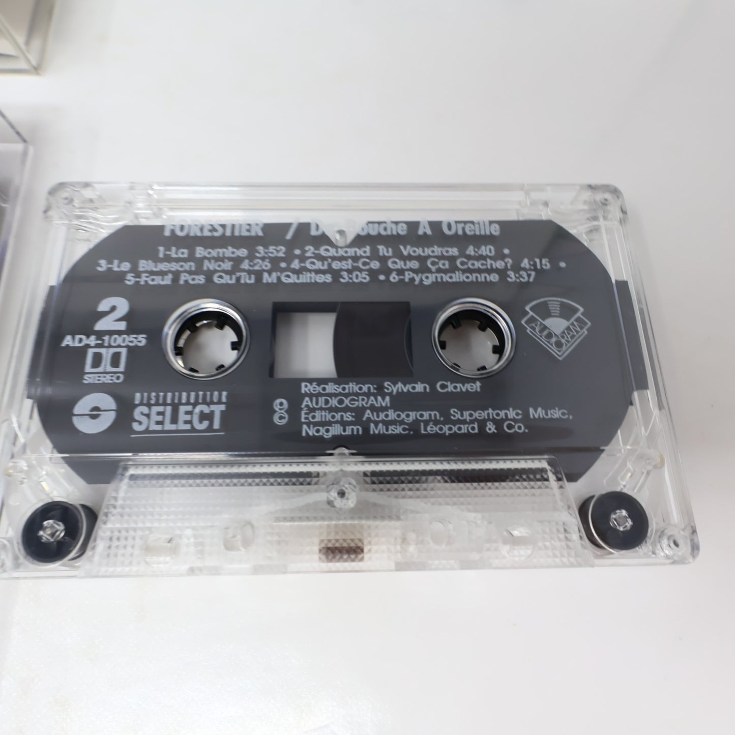 Louise Forestier Lot 2 Cassettes De Bouche À Oreille/Vingt Personnages en Quête