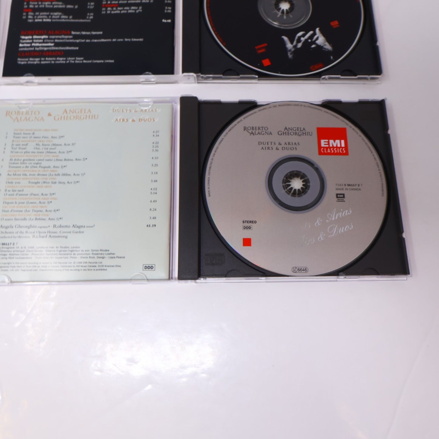 Roberto Alagna 6 CD Lot Serenades/Verdi Arias/Duets & Arias/Verdi Per Due