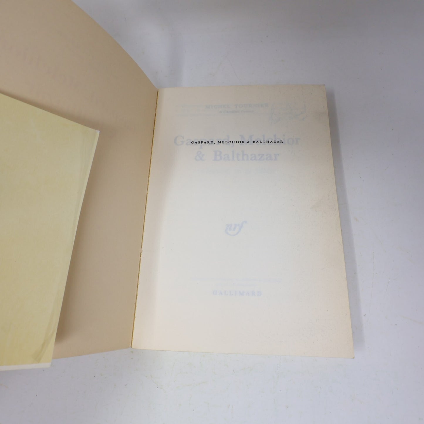 Michel Tournier Lot 3 Livres Gaspard Melchior & Balthazar/Roi des Aulnes French