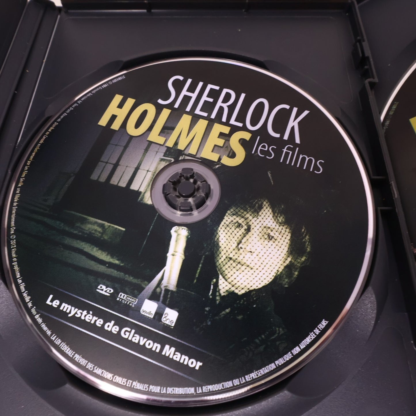 Sherlock Holmes Saison 1/Les Films Lot 2 DVD Français Jeremy Brett 4:3 Testés
