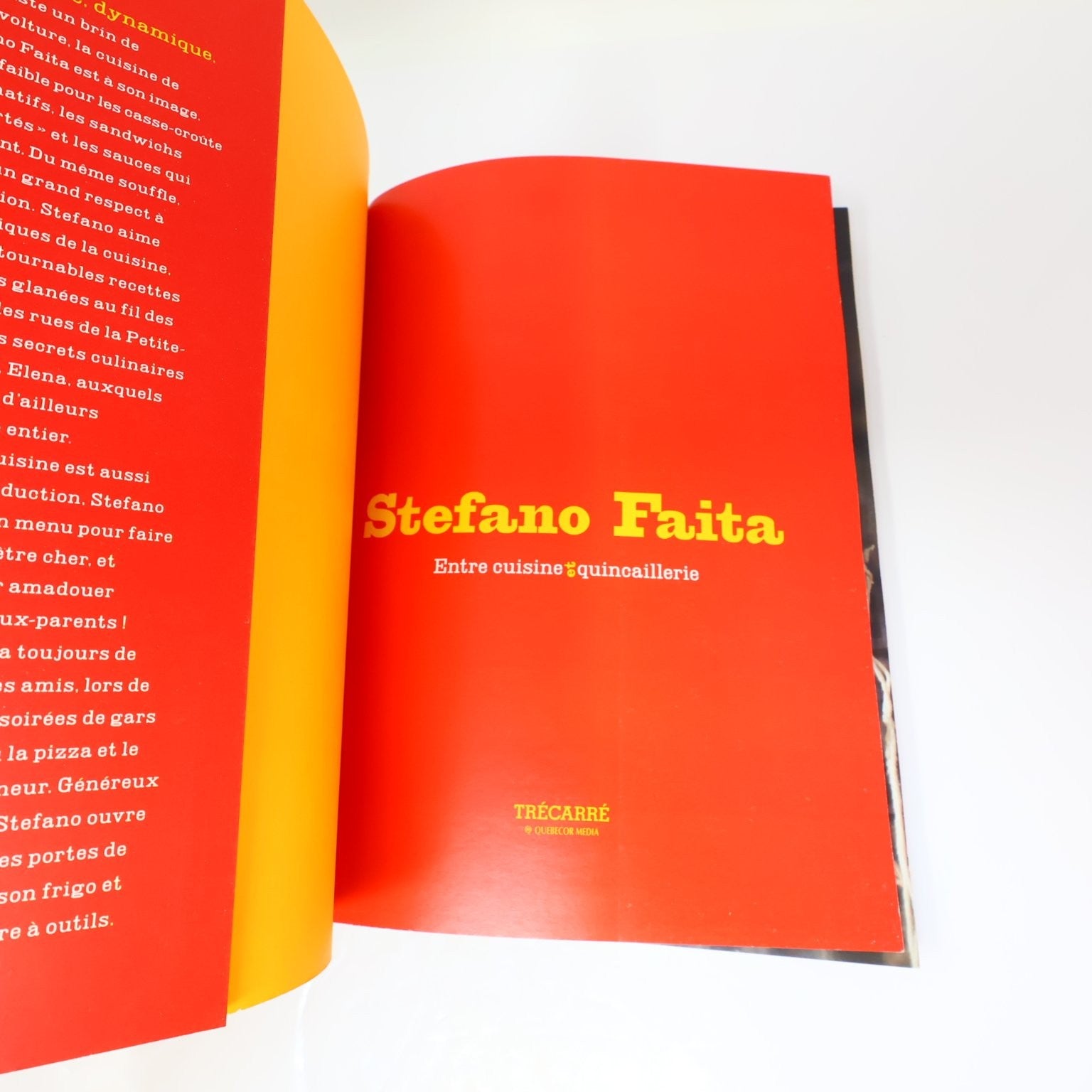 Stefano Faita Entre cuisine et quincaillerie 2007 Livre de Recettes Français