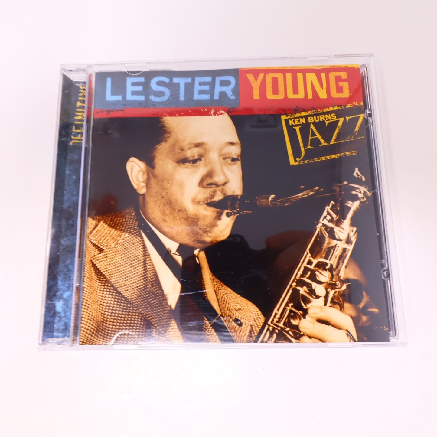 Lester Young 2 CDs Lot Blue Lester/Ken Burns Jazz Swing 2000 Dreyfus Jazz/Verve