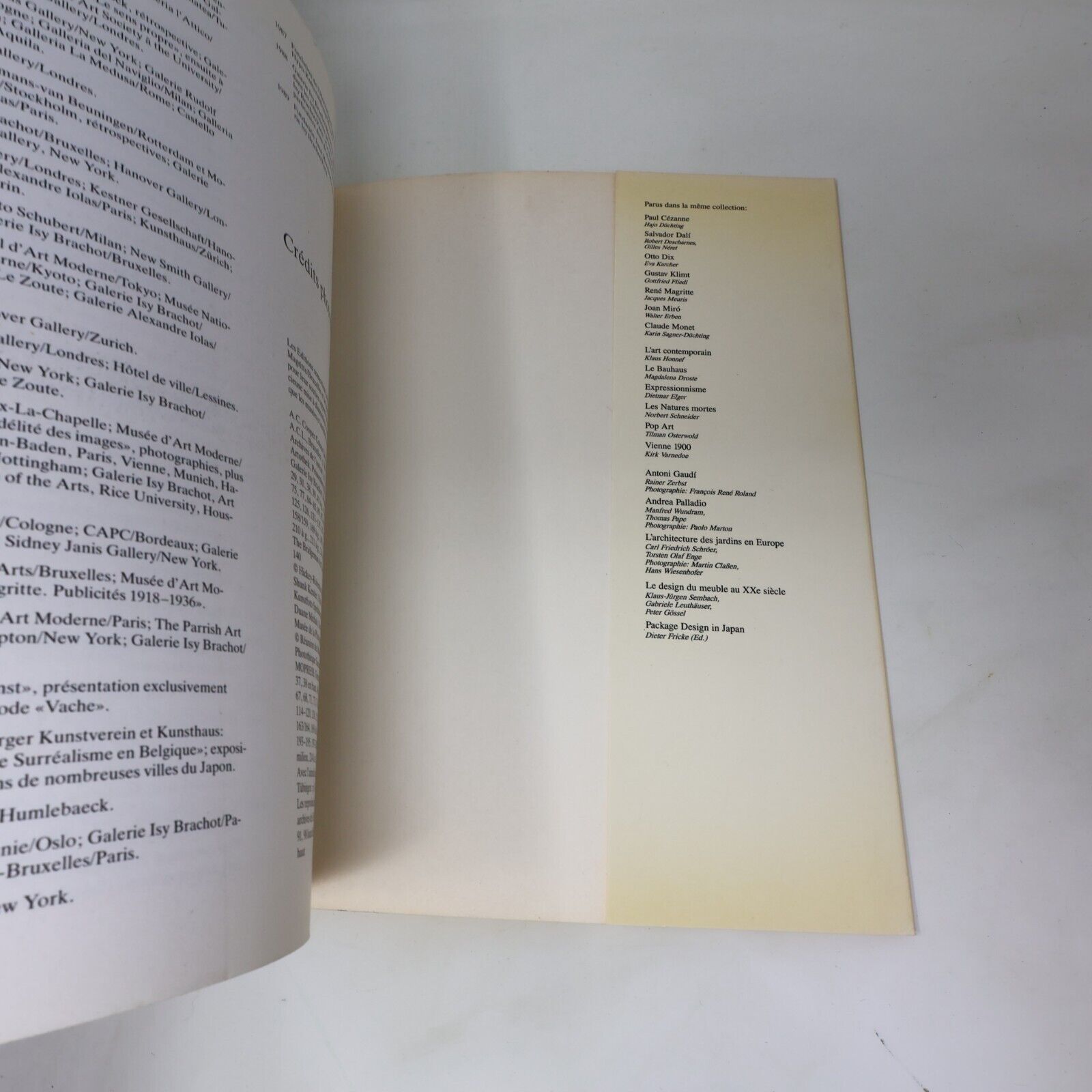1994 René Magritte 1898-1967 Art Monographie d'Artiste de Jacques Meuris Livre