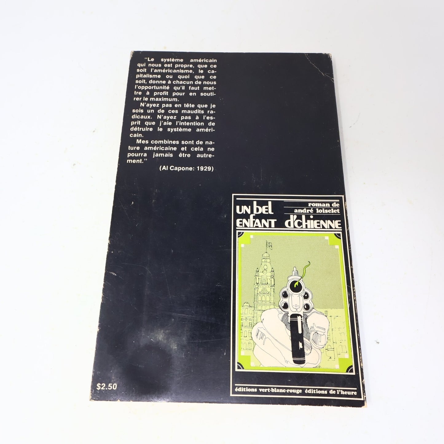 Un Bel Enfant d'Chienne André Loiselet Crime et Mystère Policier Humour 70s PB