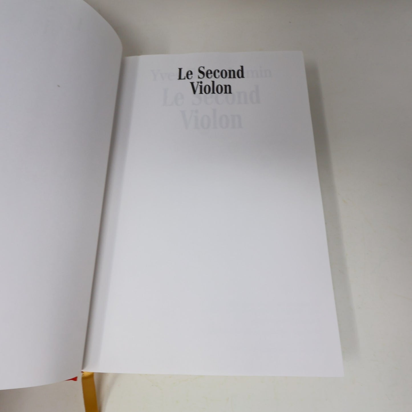 Yves Beauchemin Lot 2 Livres Juliette Pomerleau/Le Second Violon Roman Québec
