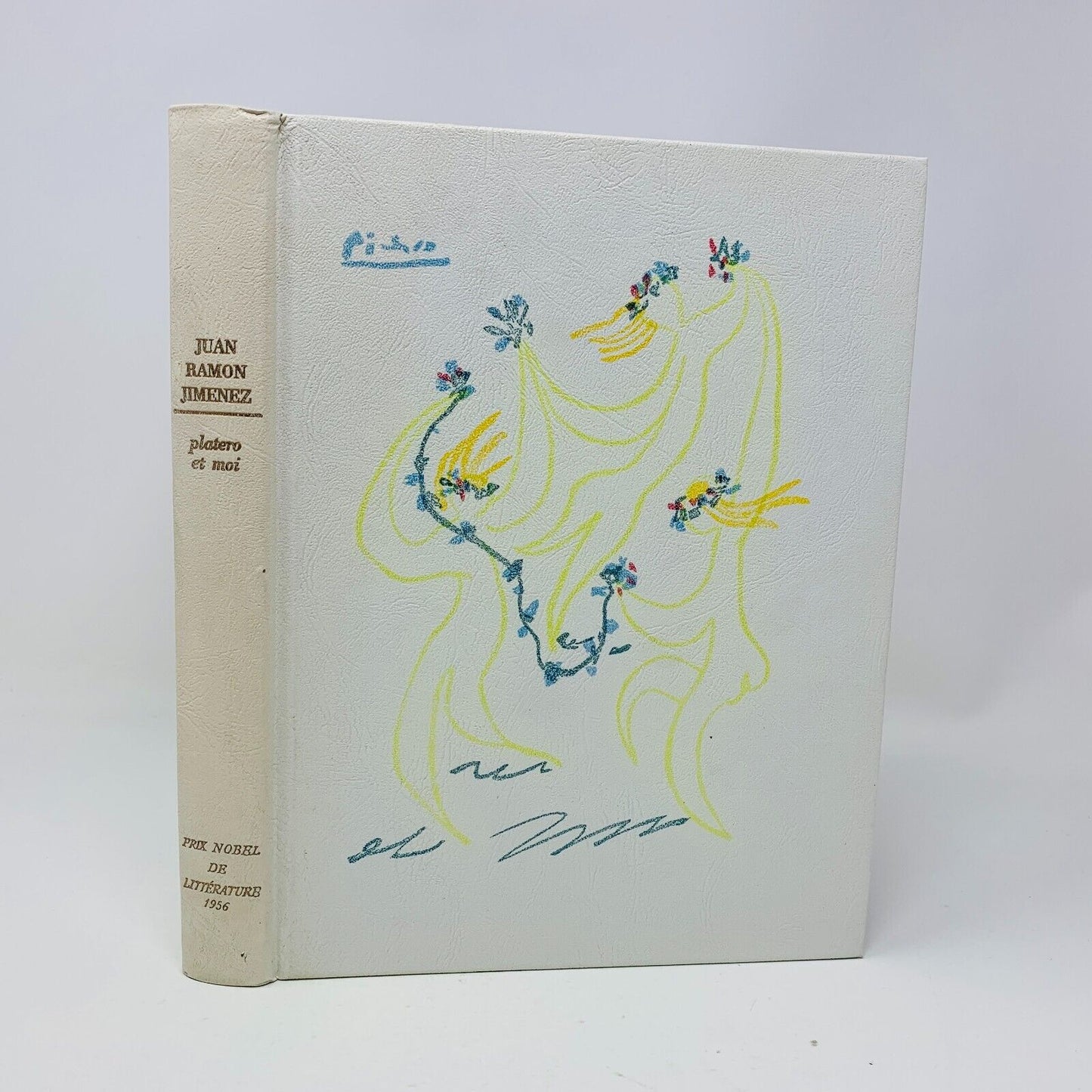 1964 Platero et Moi Rombaldi Nobel Littérature Juan Ramon Jimenez Picasso Cover