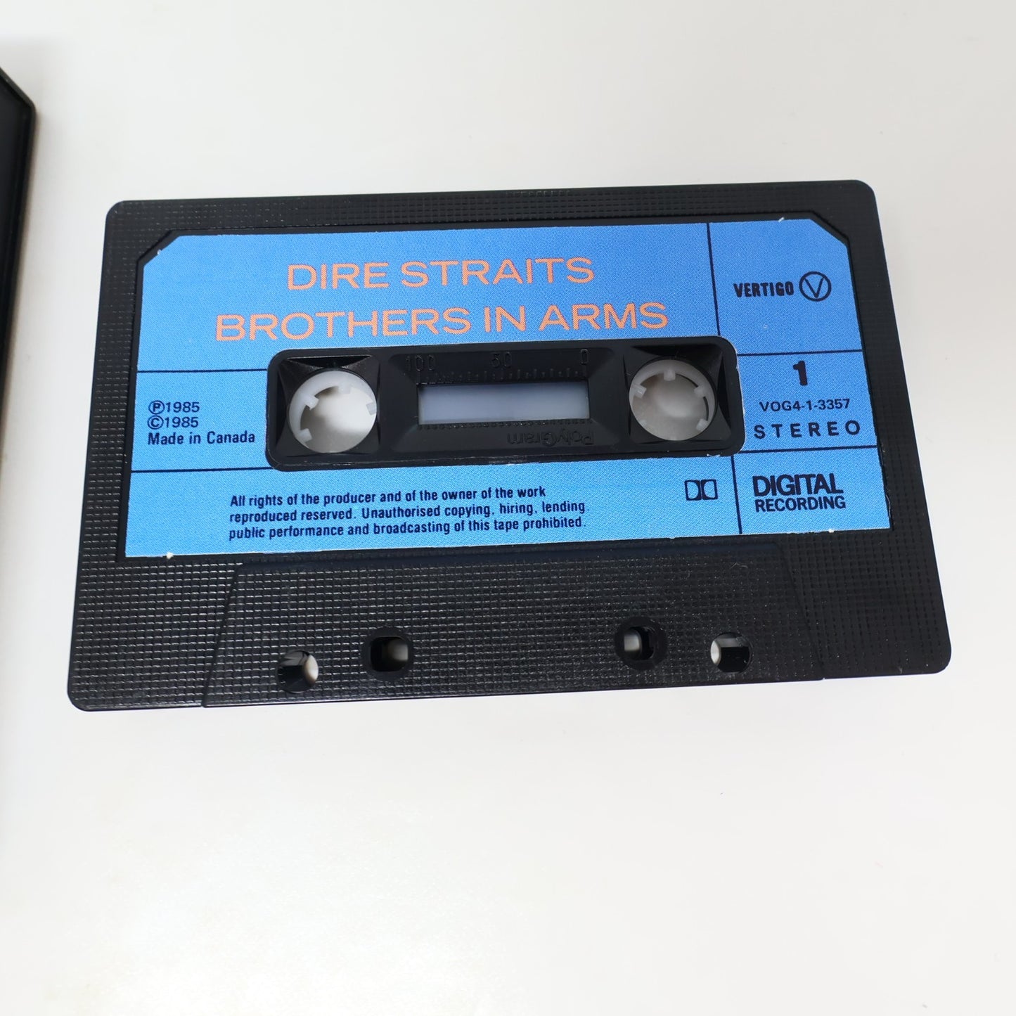 Dire Straits 2 Cassettes Lot On Every Street/Brothers in Arms Money for Nothing