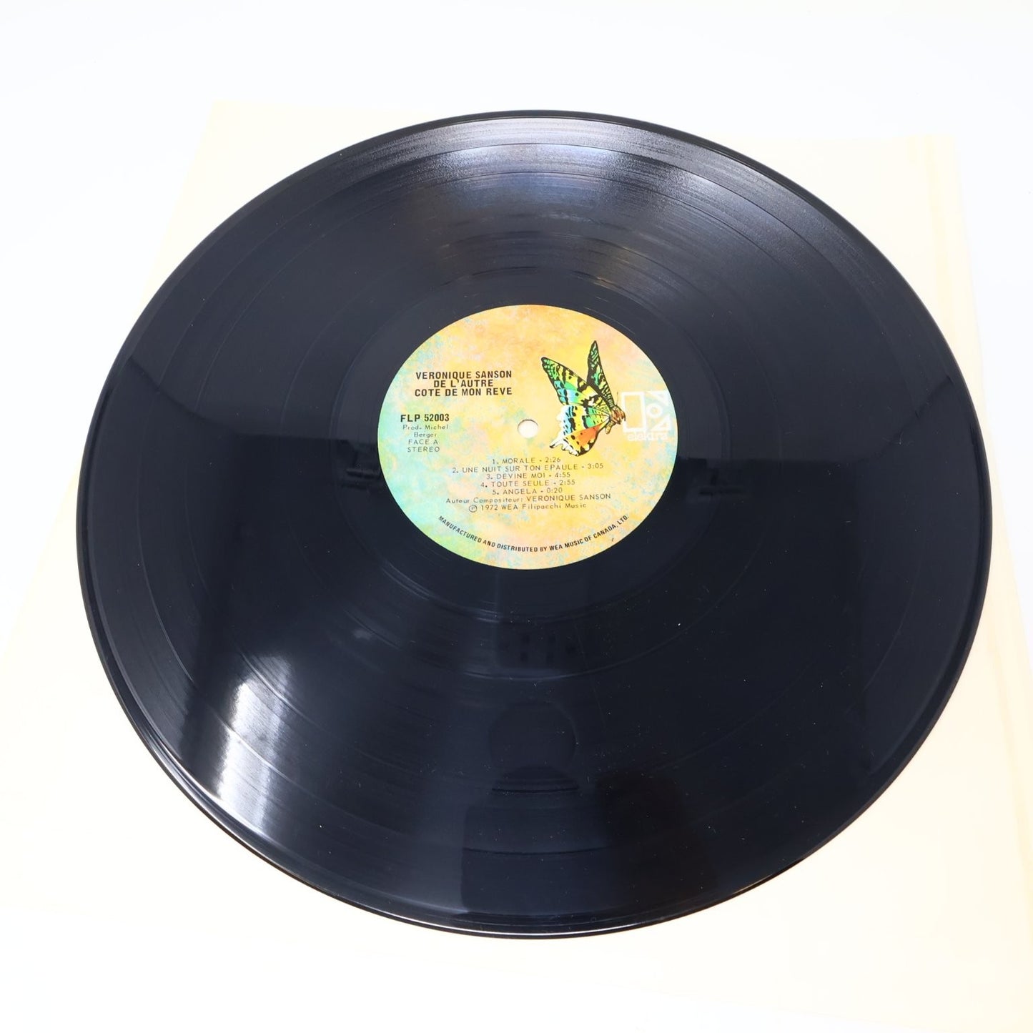 Veronique Sanson Lot 3 Disques Le Maudit/De L'Autre Côté De Mon Rêve 1972-74