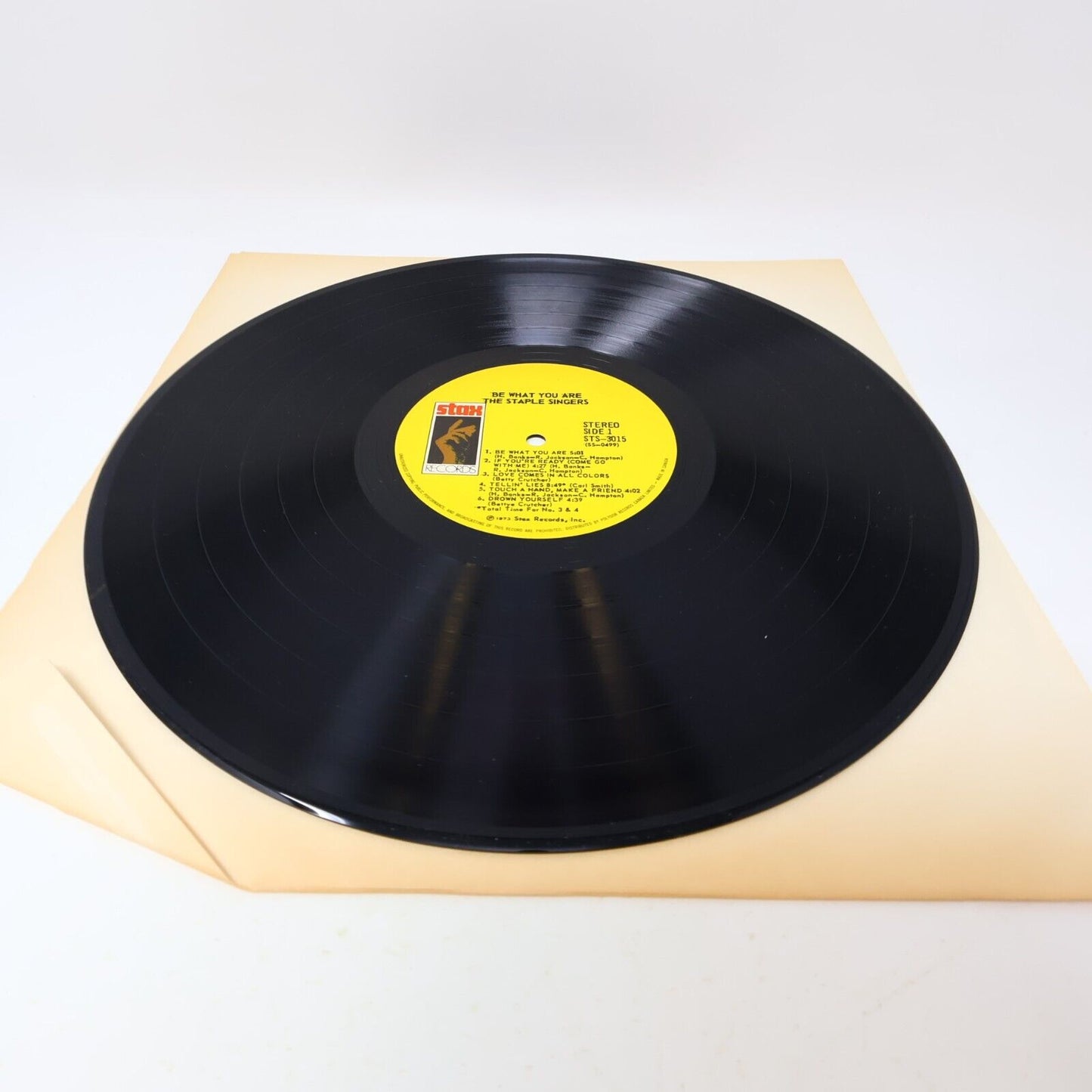 The Staple Singers Be What You Are LP Record Vinyl 1973 Canada Stax STS-3015 70s