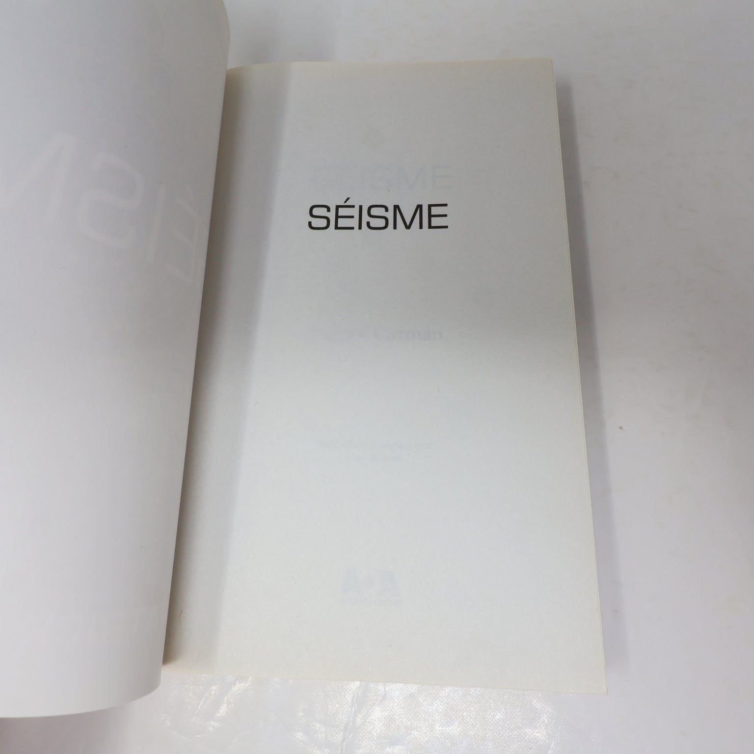 Séisme Patrick Carman 2016 Pulsation #3 Français Sci-Fi Dystopian ADA Éditions