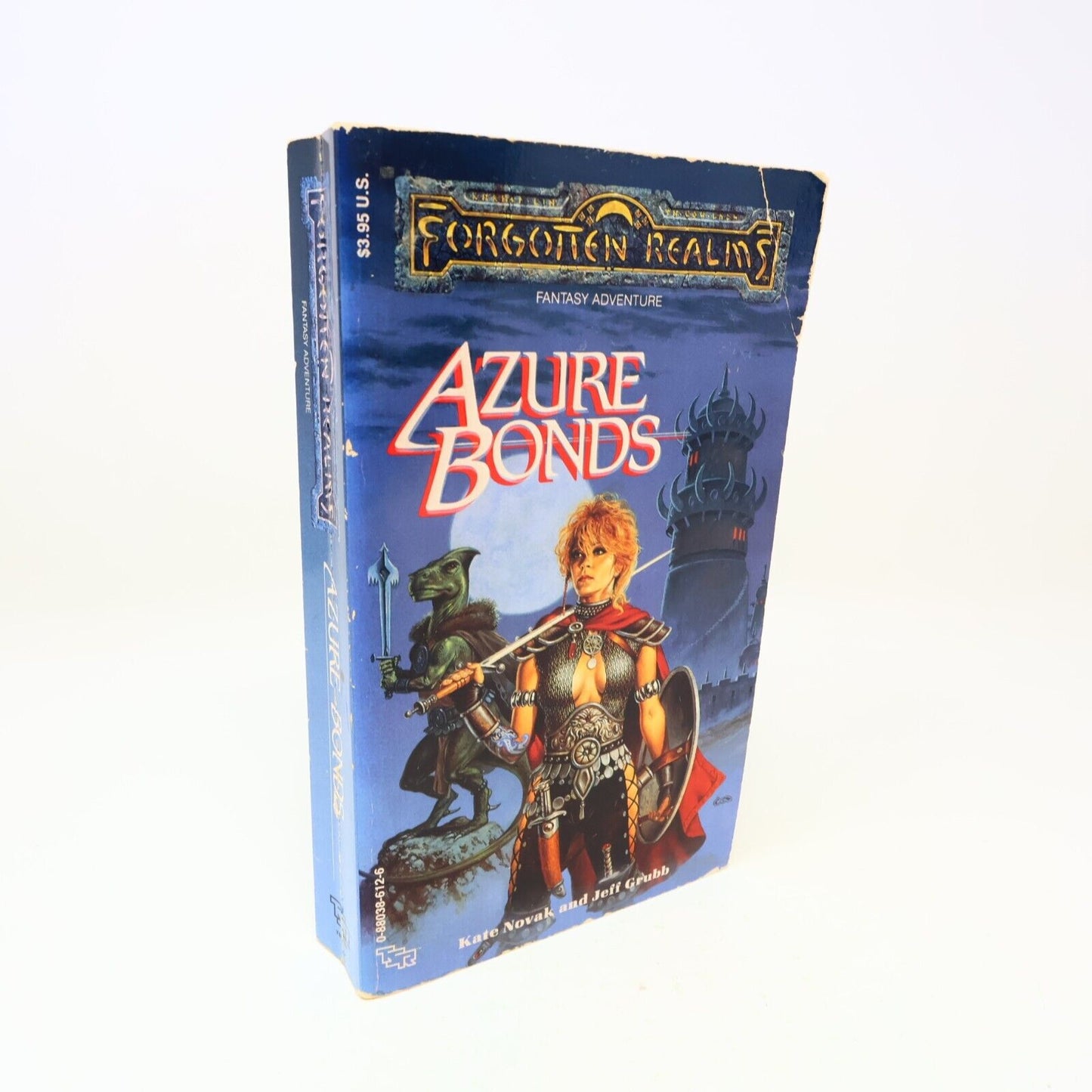 1988 Forgotten Realms Azure Bonds by Jeff Grubb Kate Novak TSR Fantasy 1st Print